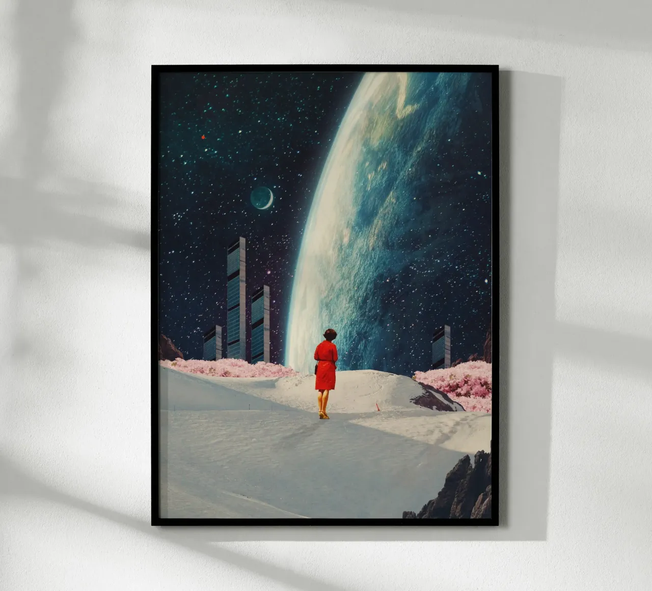 Looking forward to hearing from You poster con telaio in legno da Frank Moth