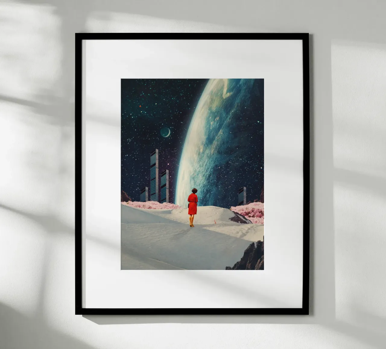 Looking forward to hearing from You poster con telaio in legno da Frank Moth