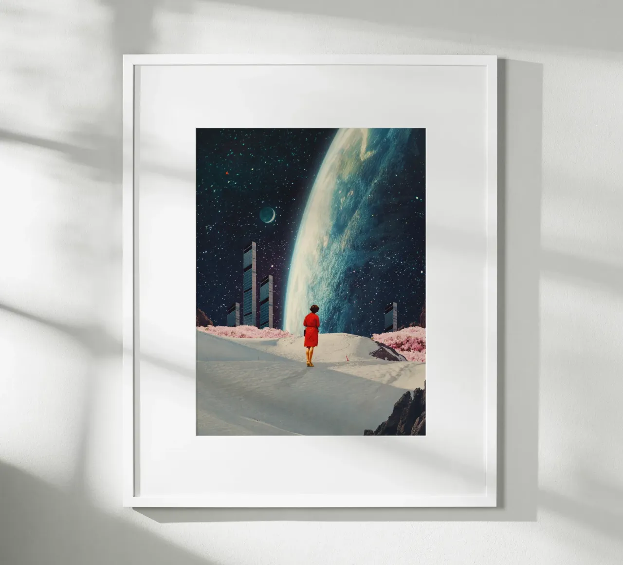 Looking forward to hearing from You poster con telaio in legno da Frank Moth