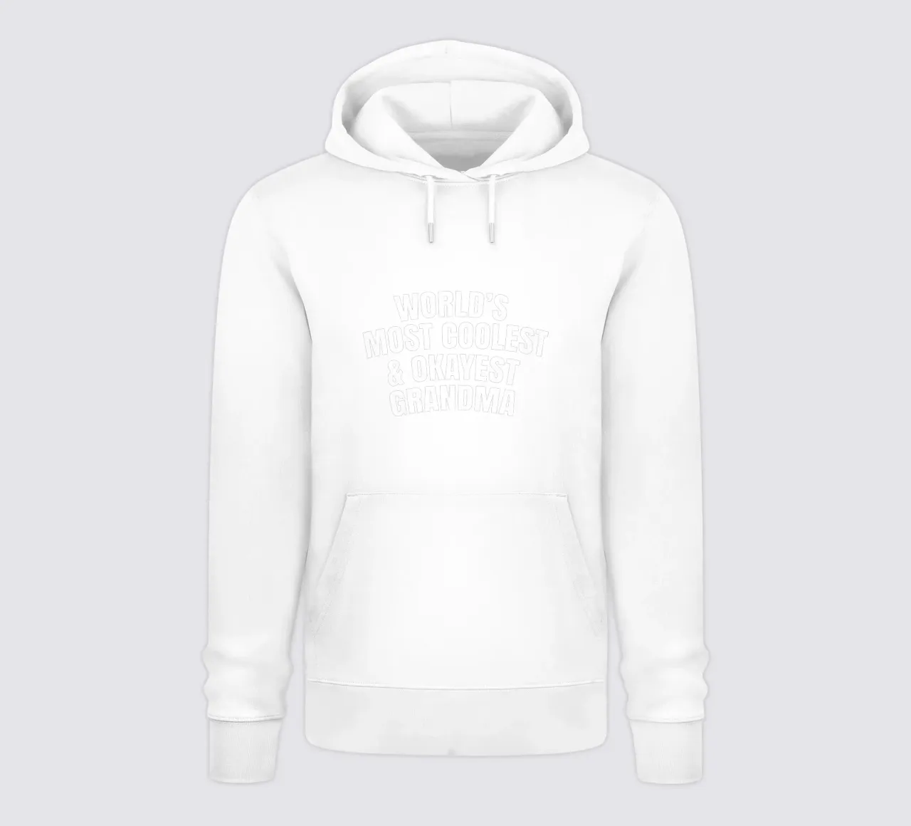 World's most coolest and okayest grandma sudadera con capucha de happieeagle