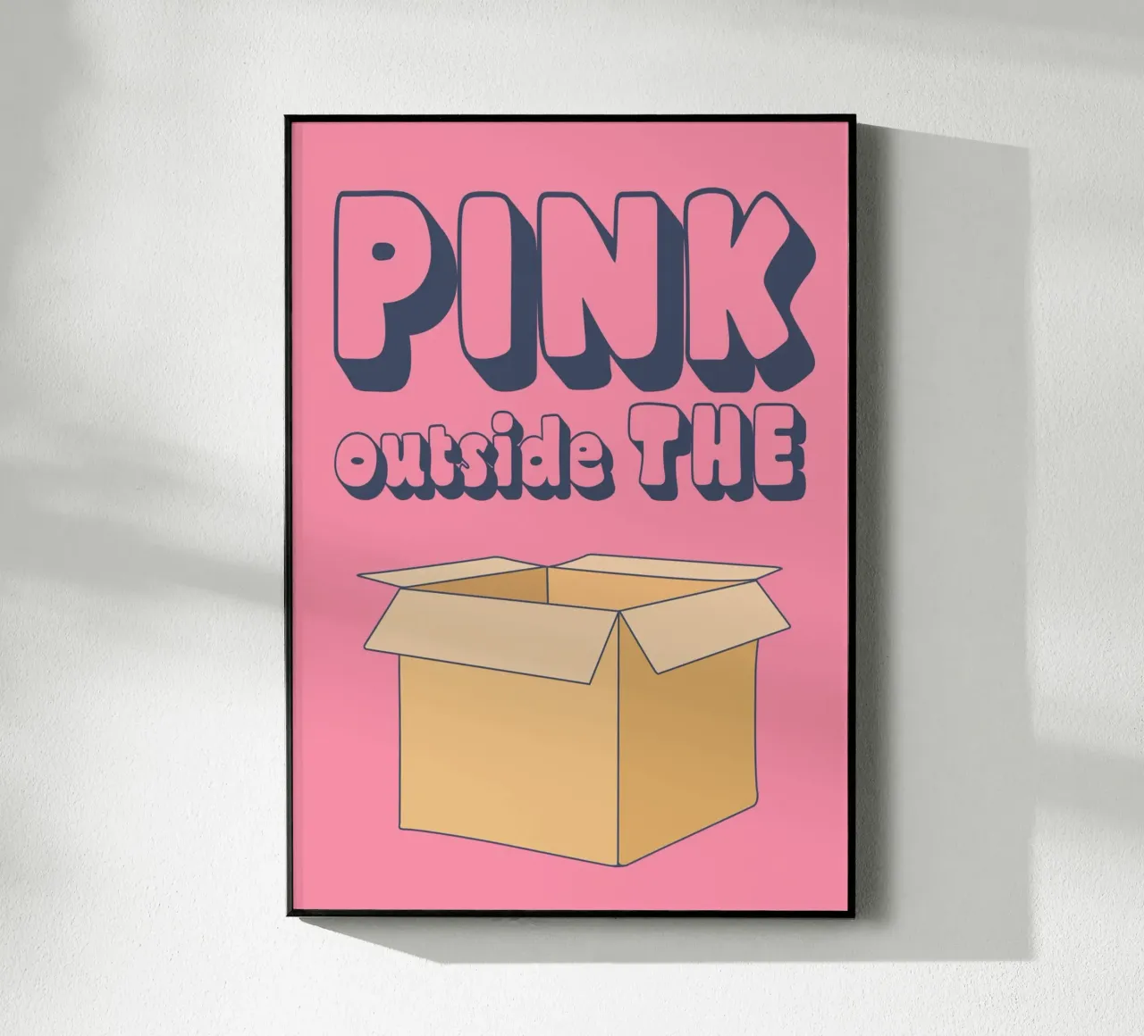 Pink Outside plexiglass da WORD & WONDER