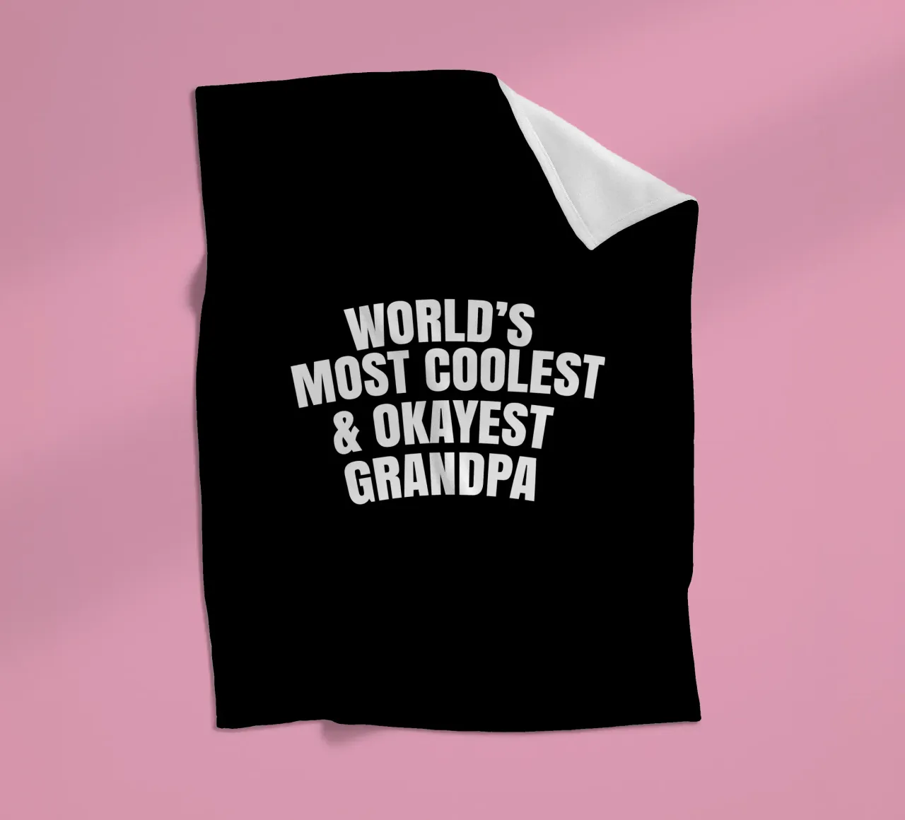 World's most coolest and okayest grandpa coperta in pile da happieeagle