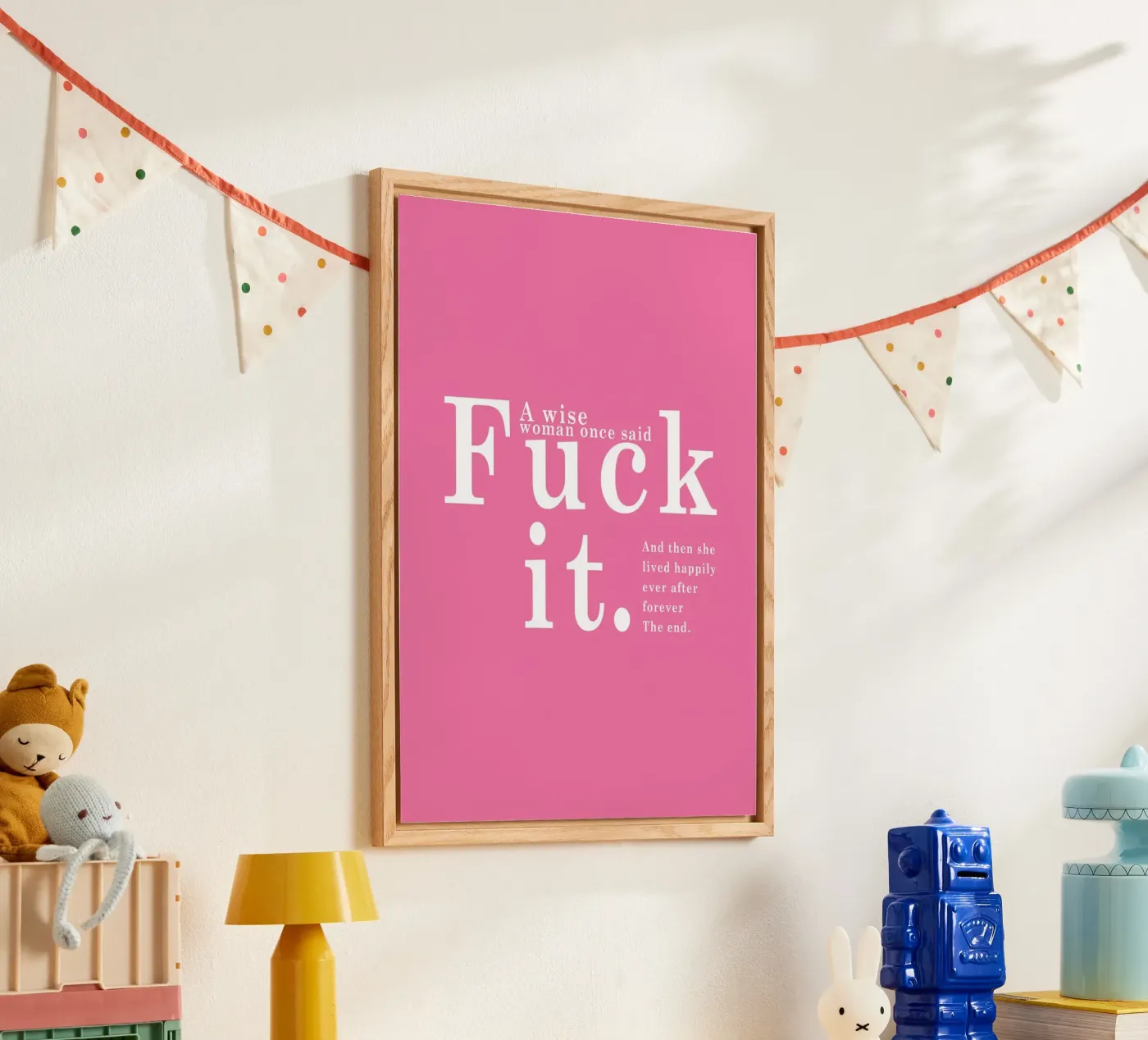 Fuck it plexiglass da WORD & WONDER