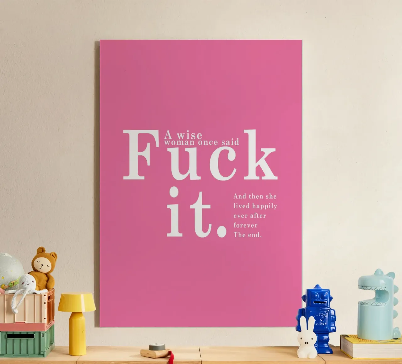 Fuck it plexiglass da WORD & WONDER