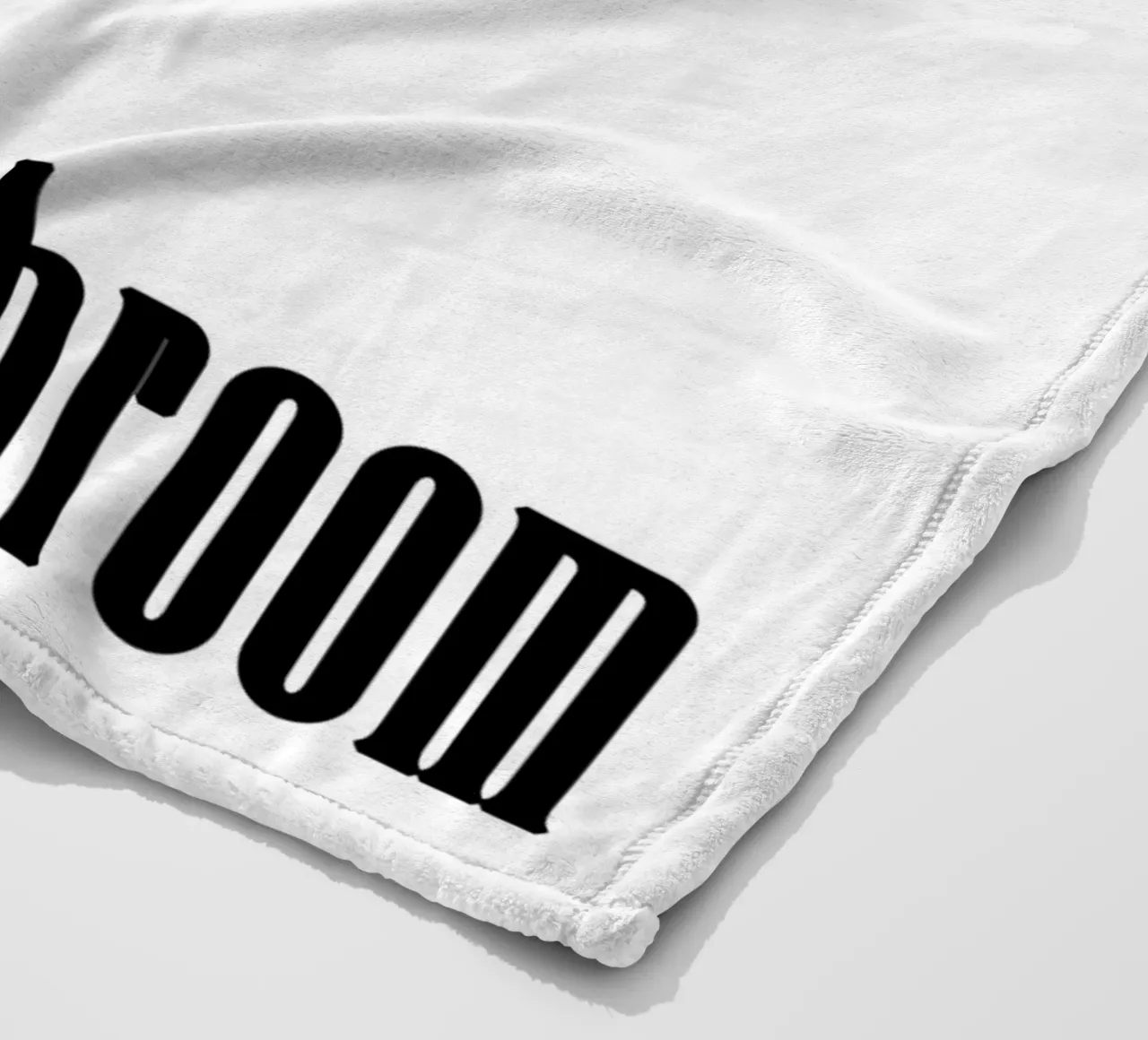 Please don't do coke in the bathroom coperta in pile da WORD & WONDER