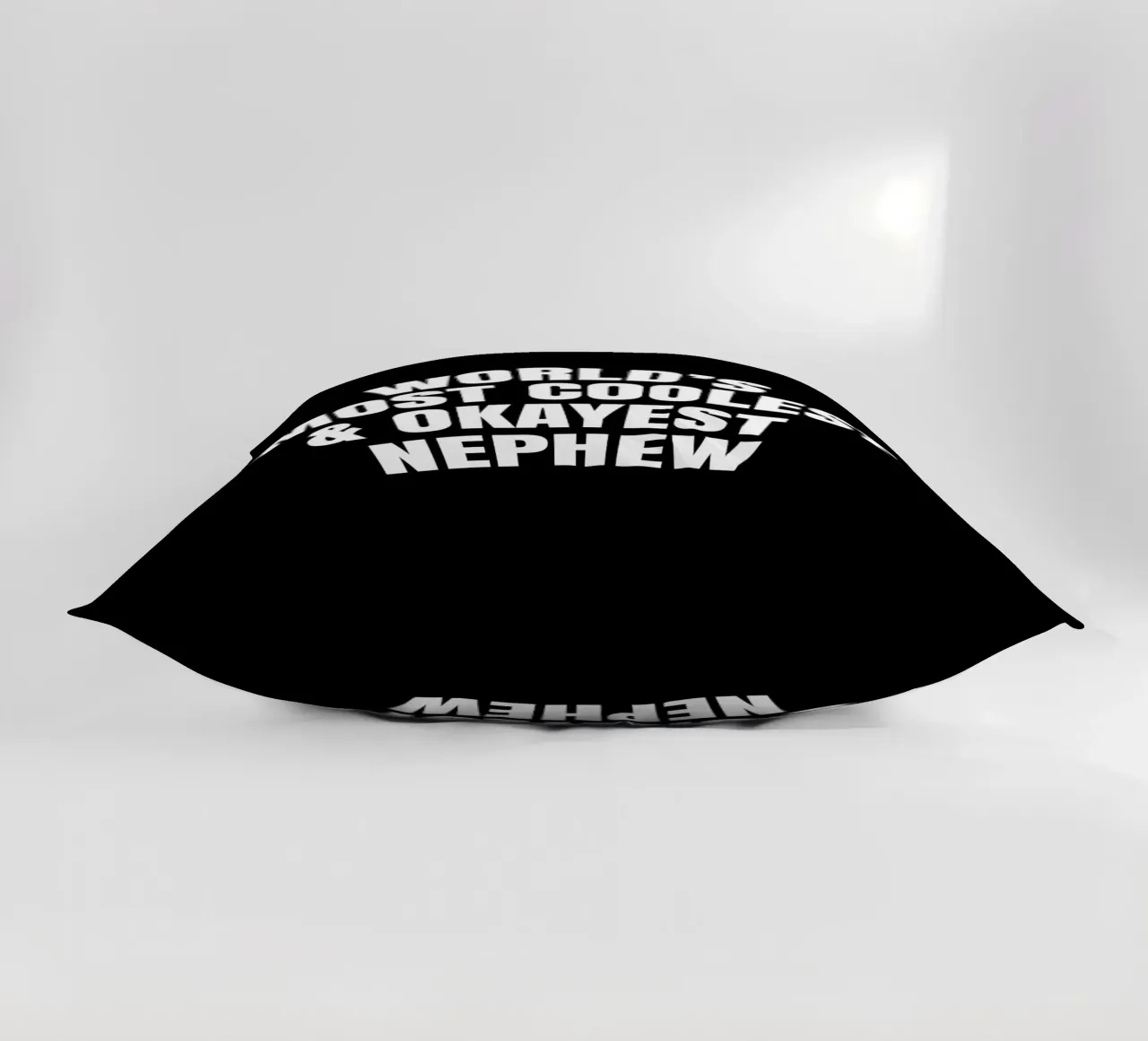 World's most coolest and okayest nephew decorative cushion by happieeagle
