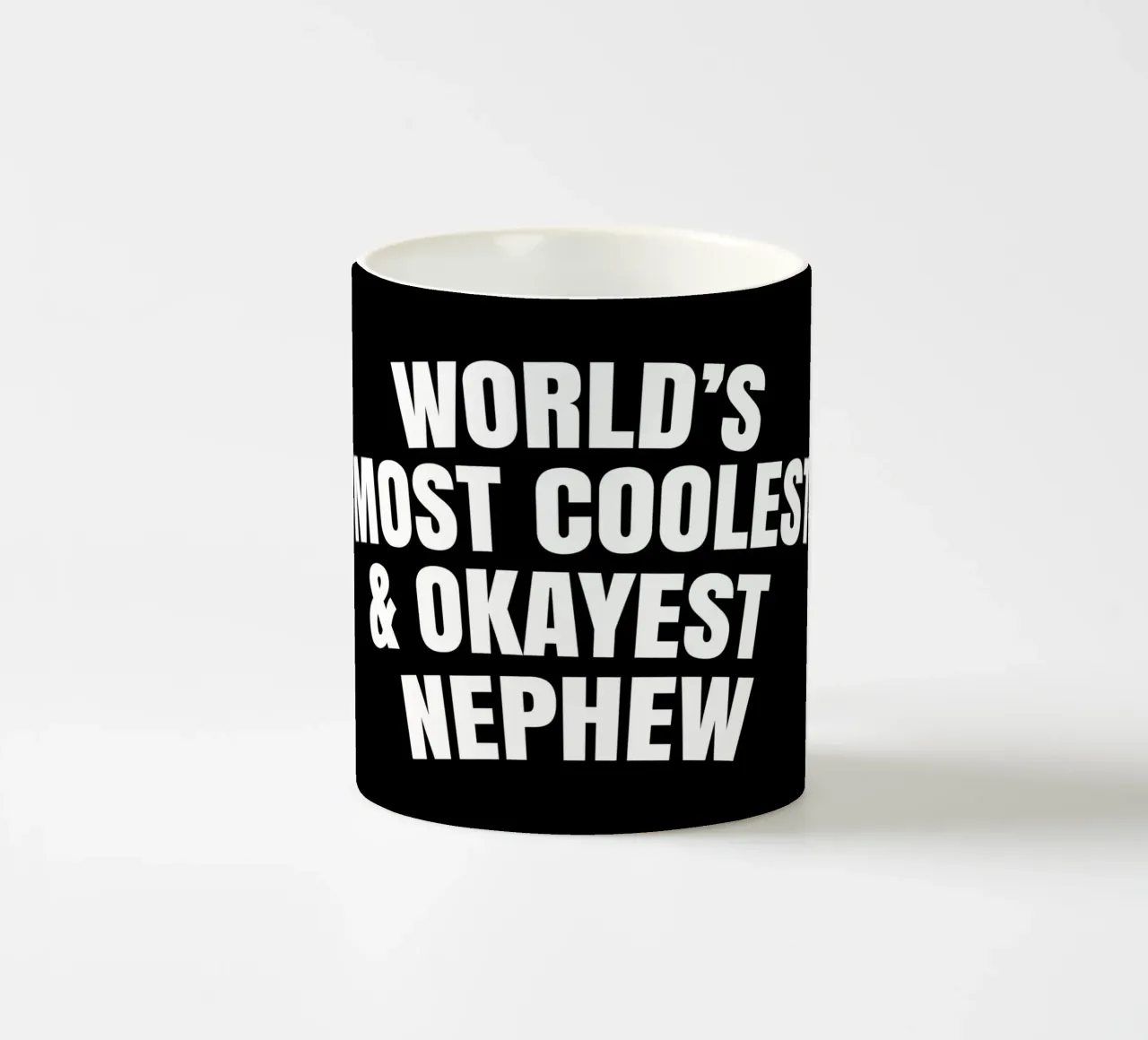 World's most coolest and okayest nephew tazza in ceramica da happieeagle