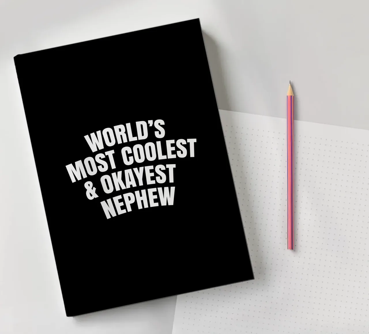 World's most coolest and okayest nephew notebook by happieeagle