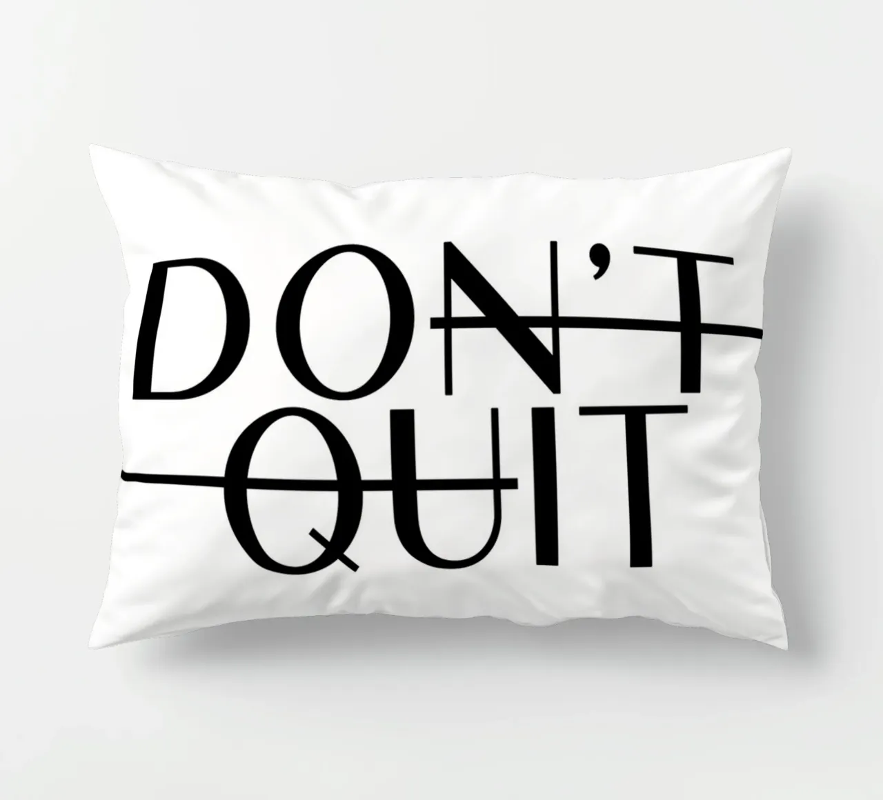 Dont Quit cuscino da WORD & WONDER