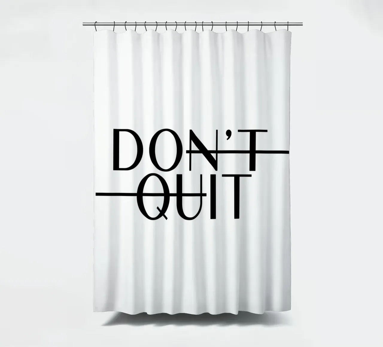 Dont Quit tenda da doccia da WORD & WONDER