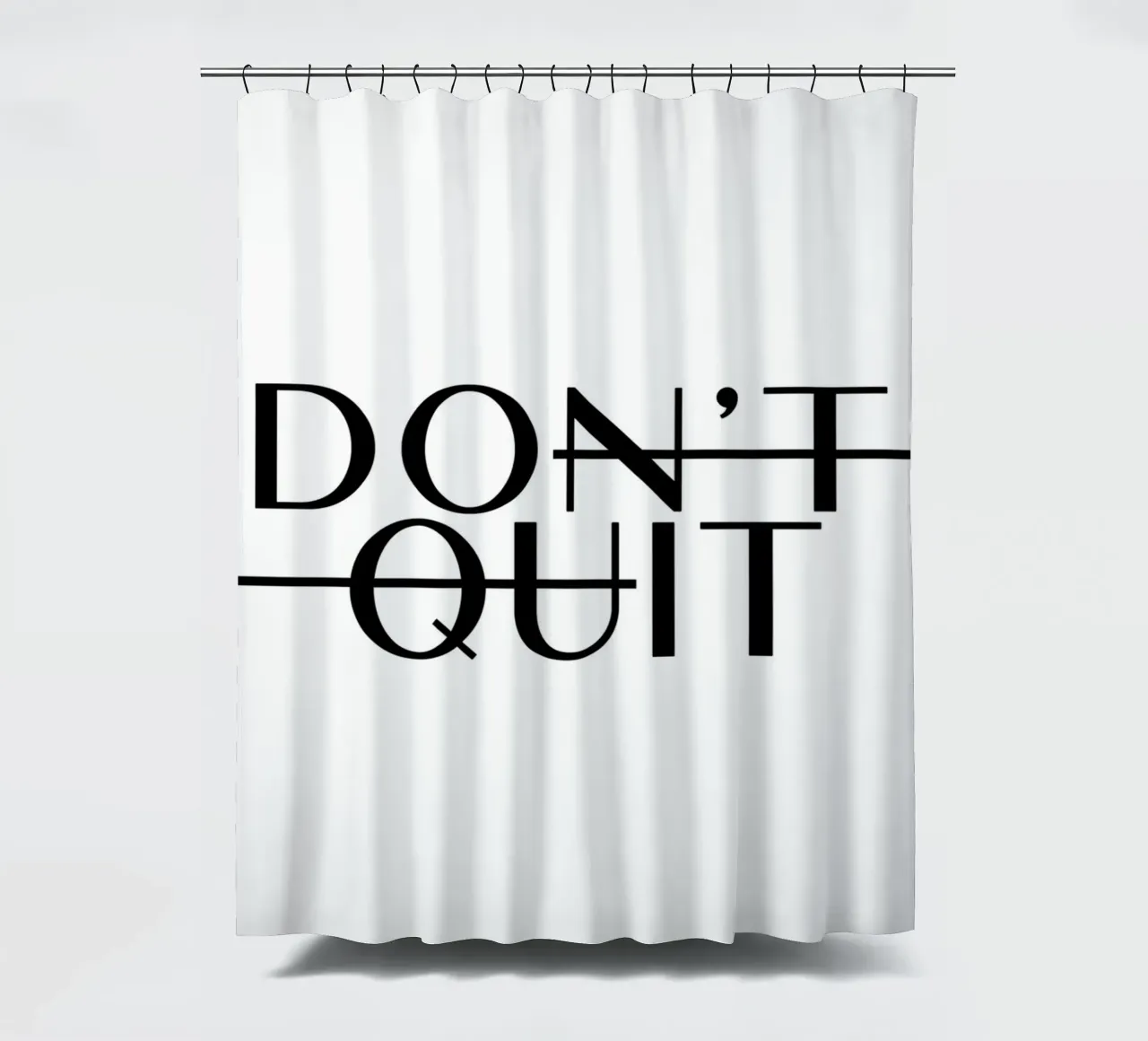 Dont Quit tenda da doccia da WORD & WONDER