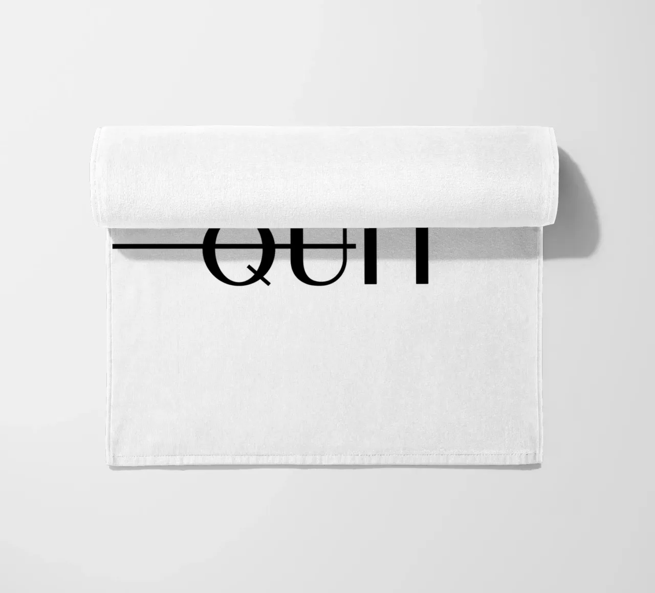 Dont Quit product.type.towel-beach common.byCreator WORD & WONDER
