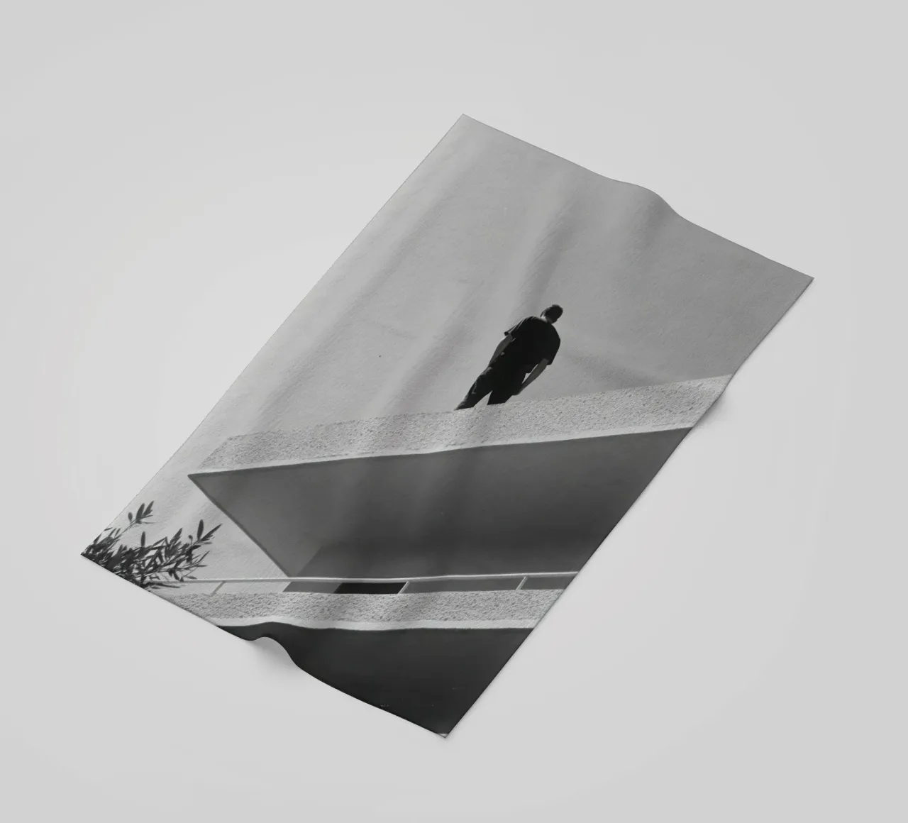 Contemplative solitude telo mare da Black & White