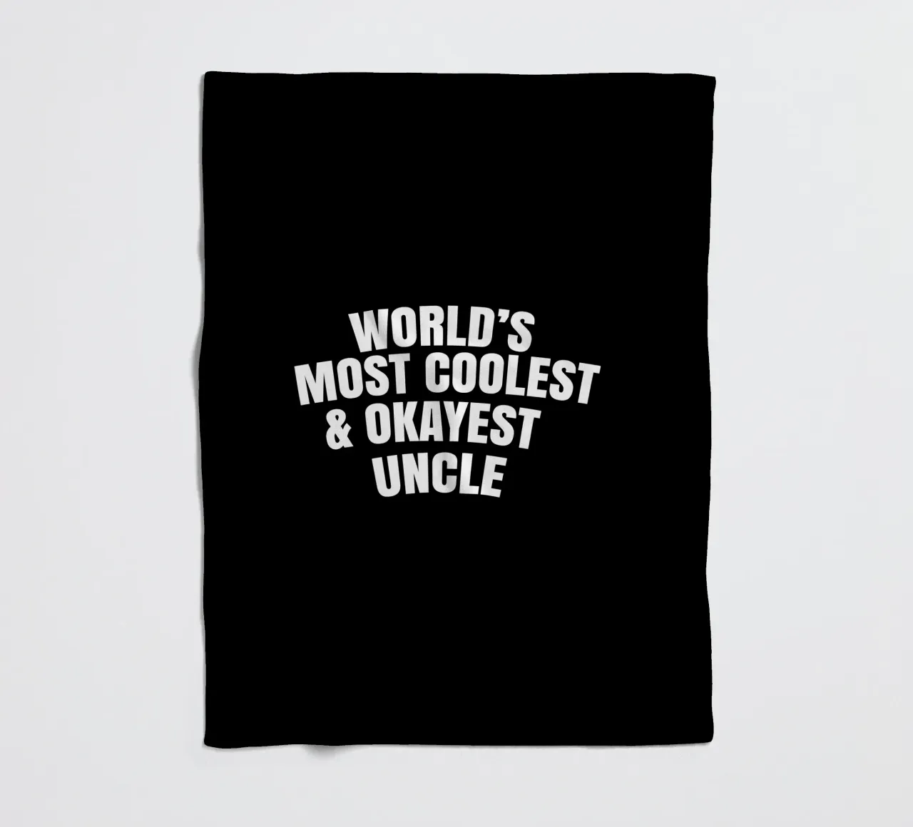 World's most coolest and okayest uncle coperta in pile da happieeagle