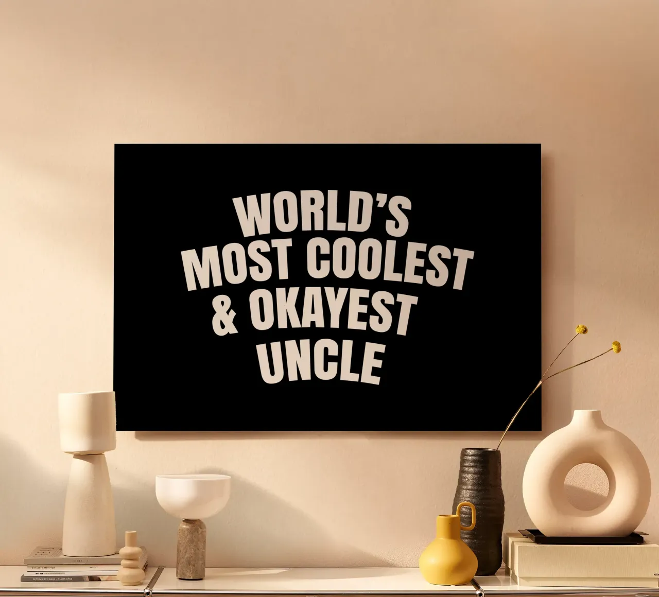 World's most coolest and okayest uncle alluminio dibond da happieeagle