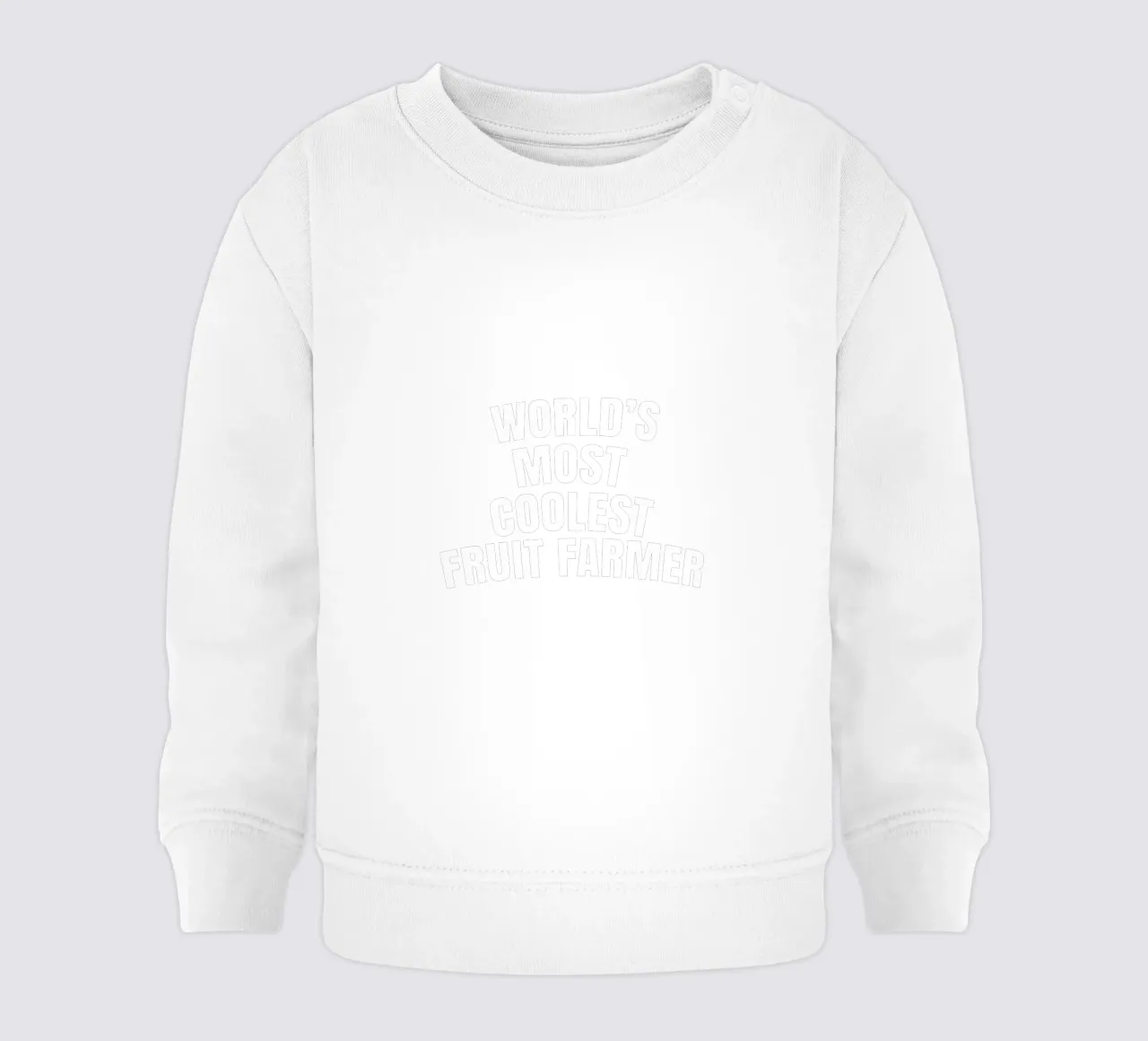 World's most coolest fruit farmer baby sweatshirt by happieeagle