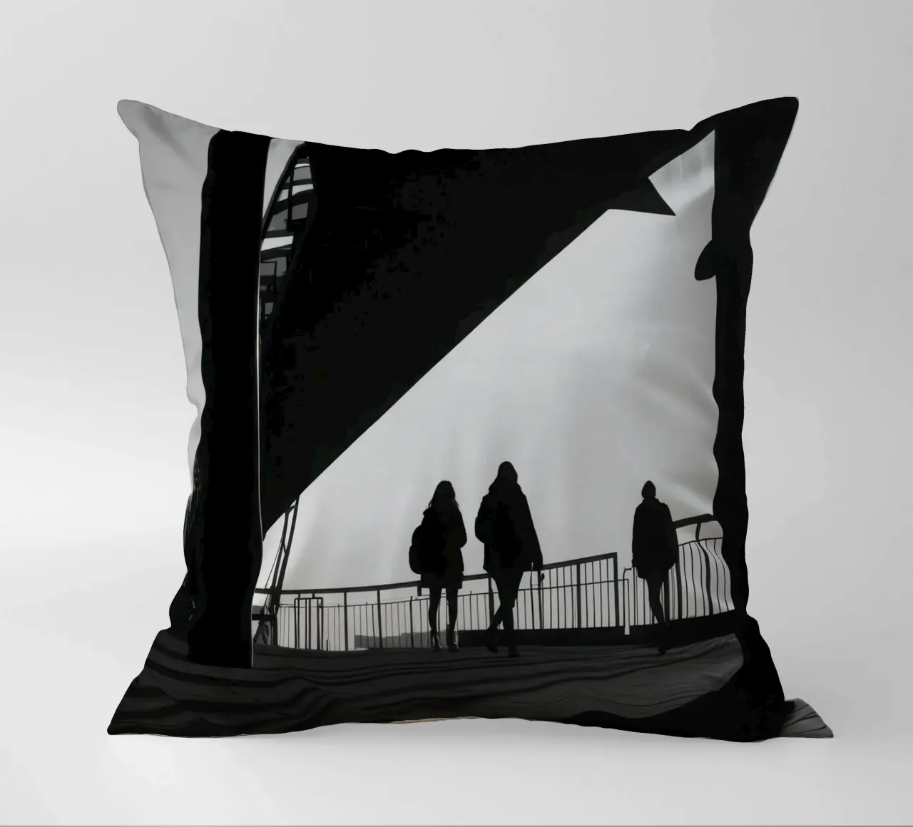 Attraversamento urbano cuscino da Black & White