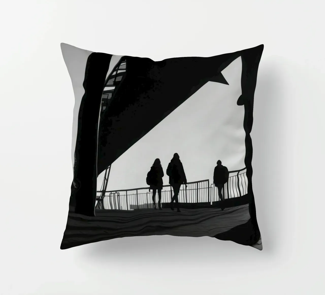 Attraversamento urbano cuscino da Black & White