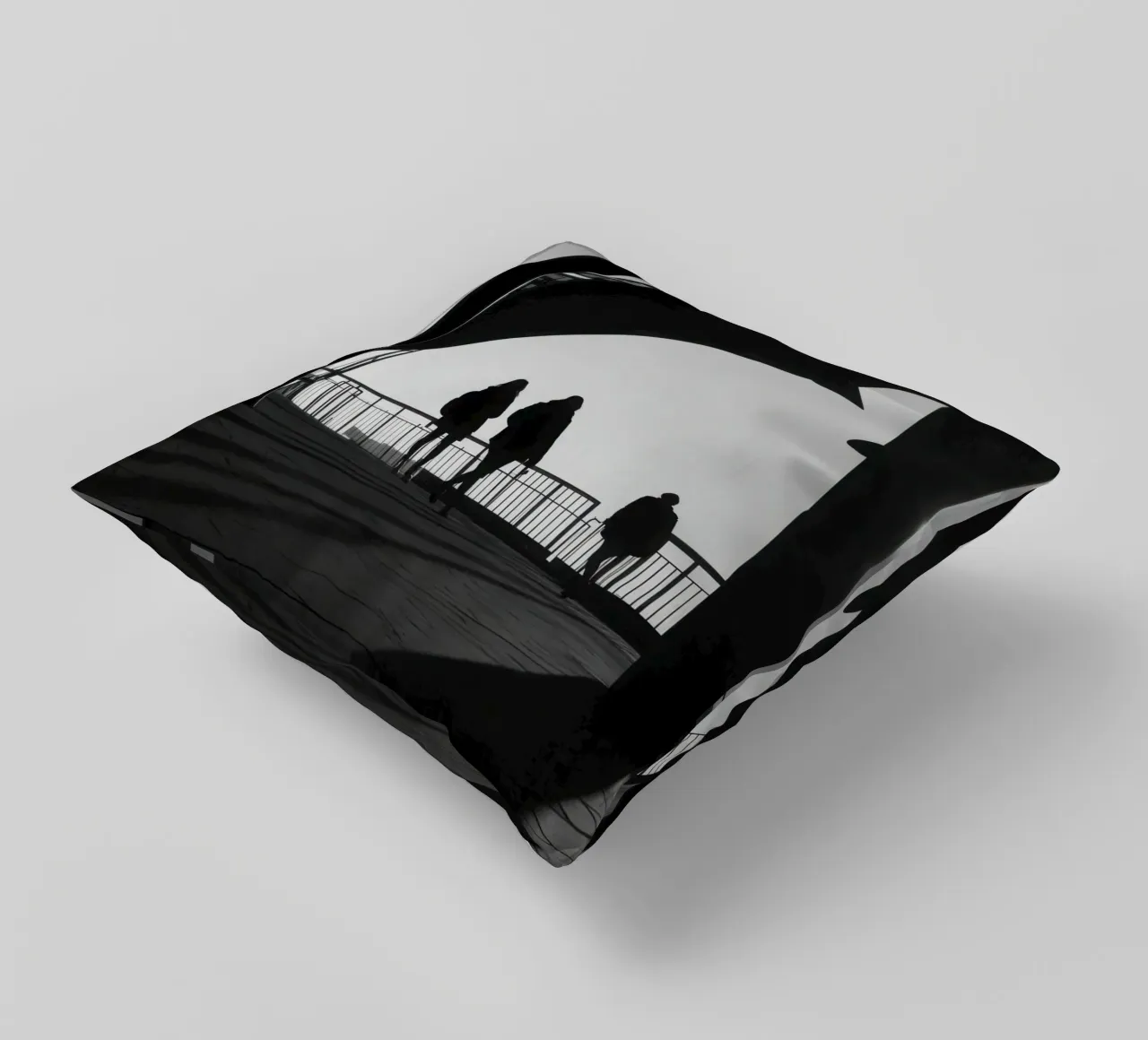 Attraversamento urbano cuscino da Black & White