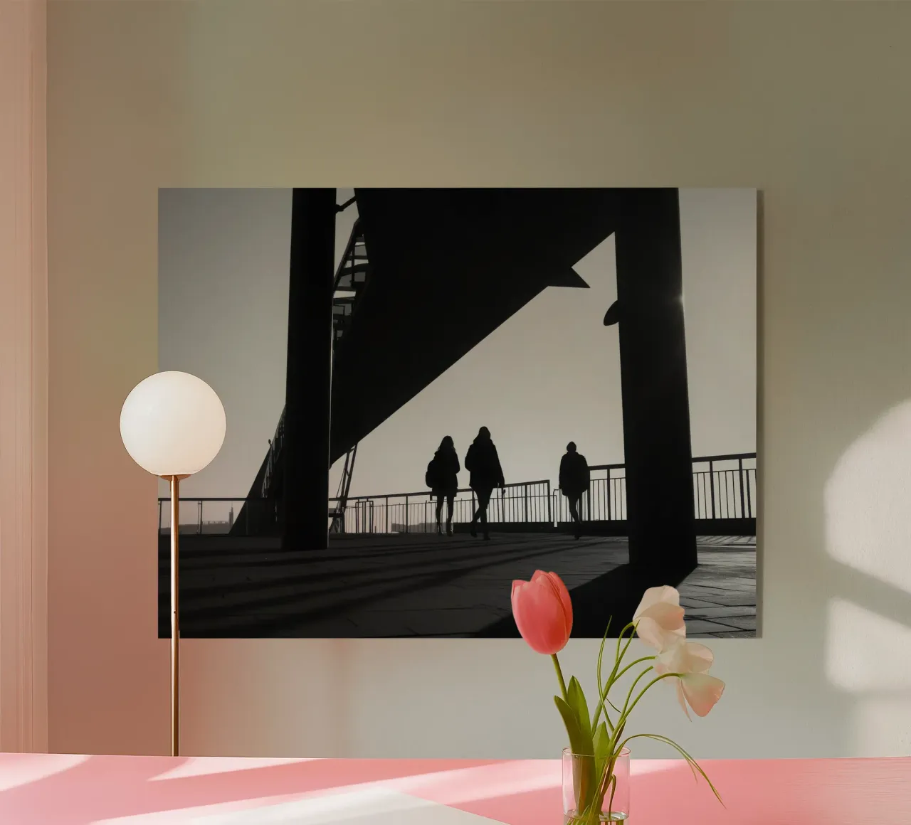 Attraversamento urbano plexiglass da Black & White