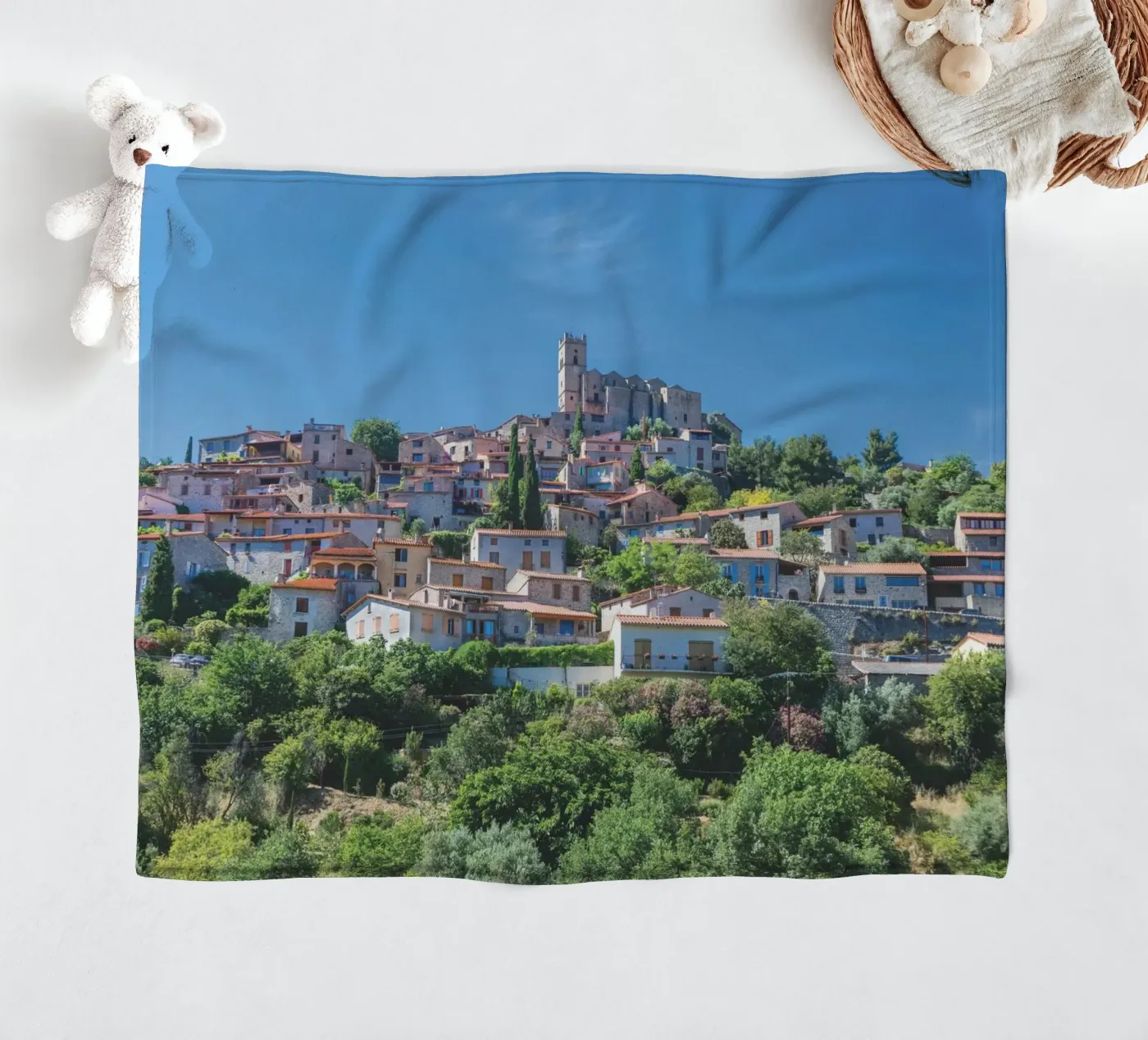 Eus fleece blanket by Dave Hare Photography