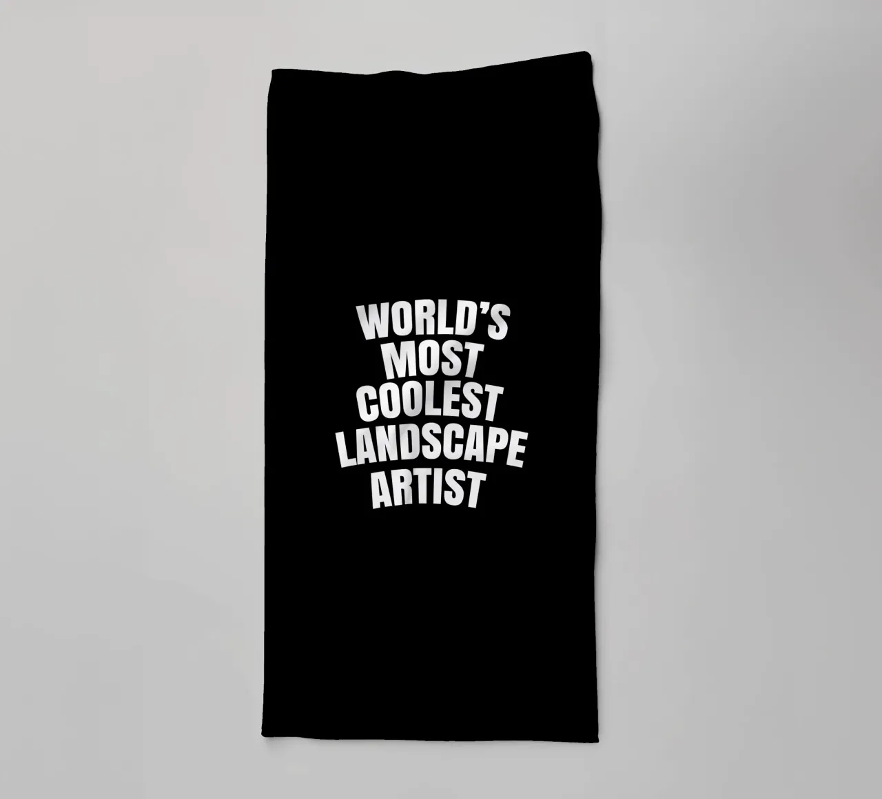 World's most coolest landscape artist towel by happieeagle