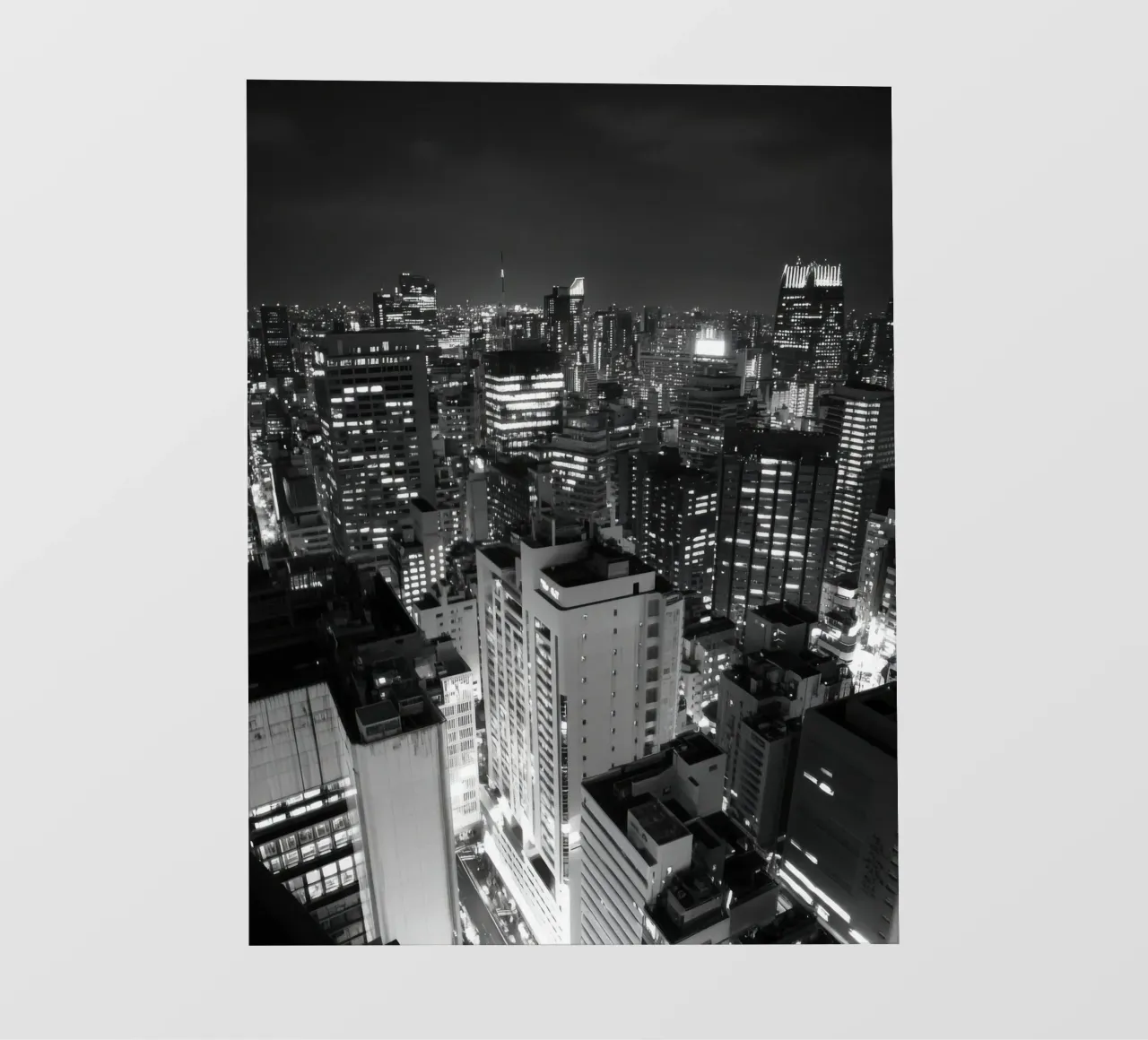Urban night landscape photo wallpaper by Black & White