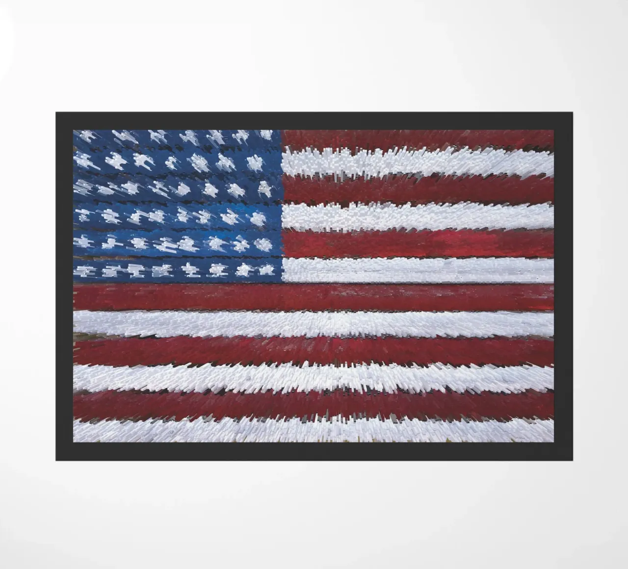 Expanding Flag doormat by Dave Hare Photography