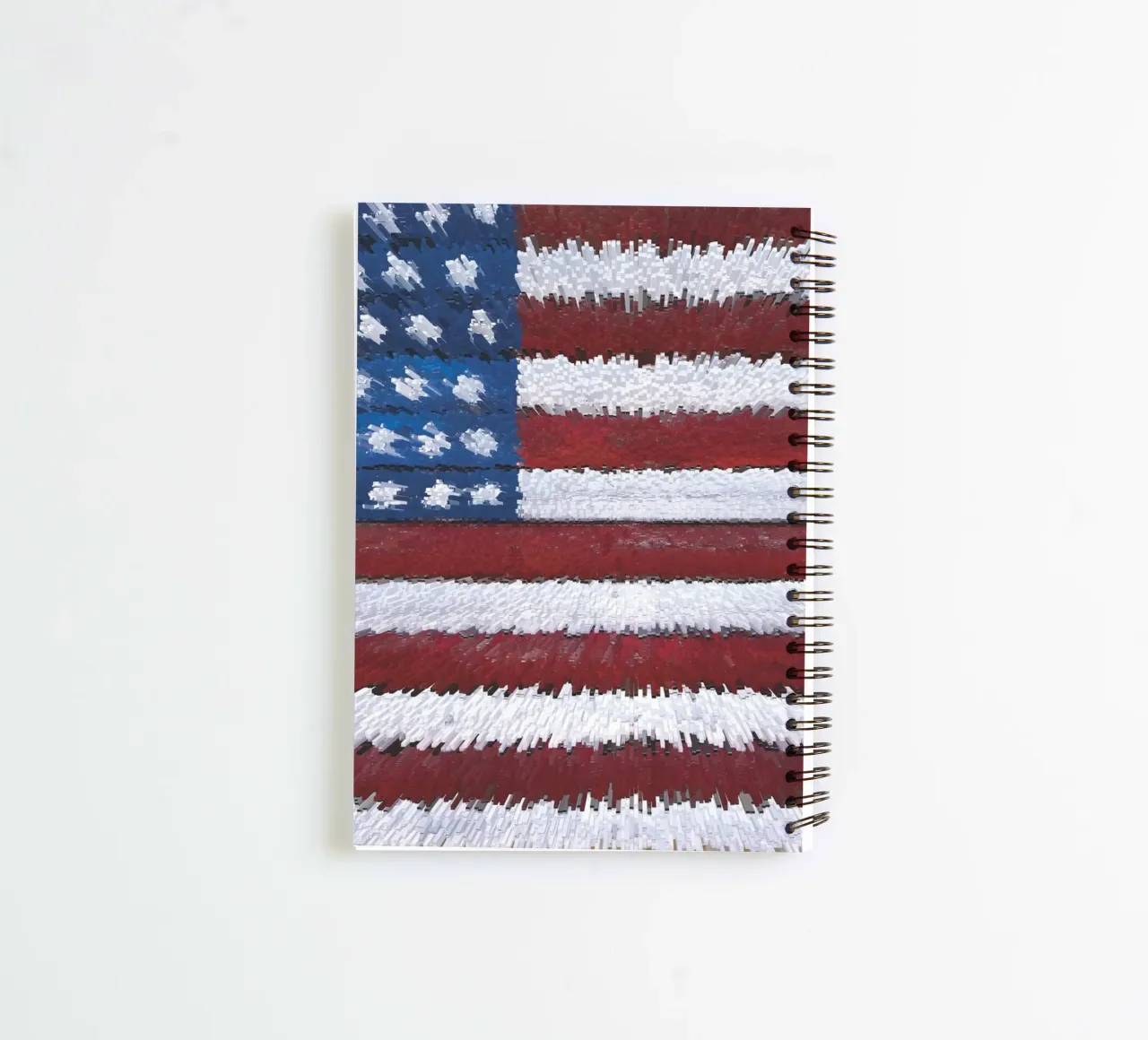 Expanding Flag spiral notebook by Dave Hare Photography