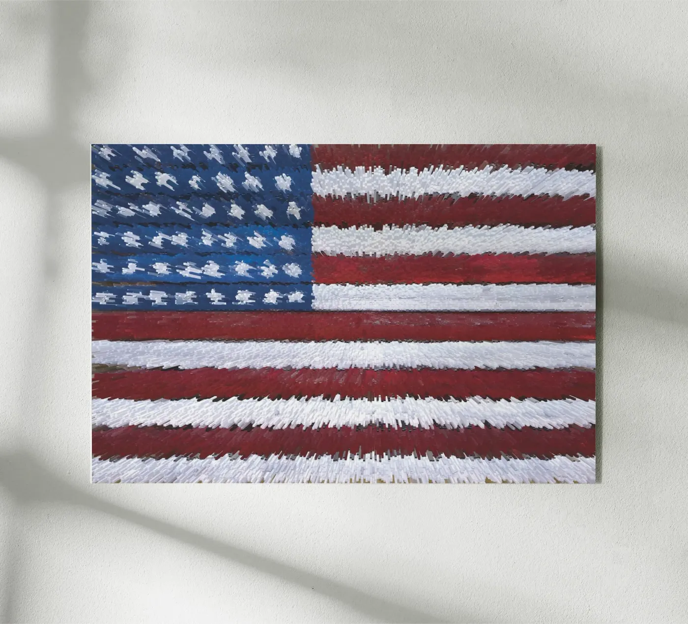 Expanding Flag Acryl-Glas von Dave Hare Photography