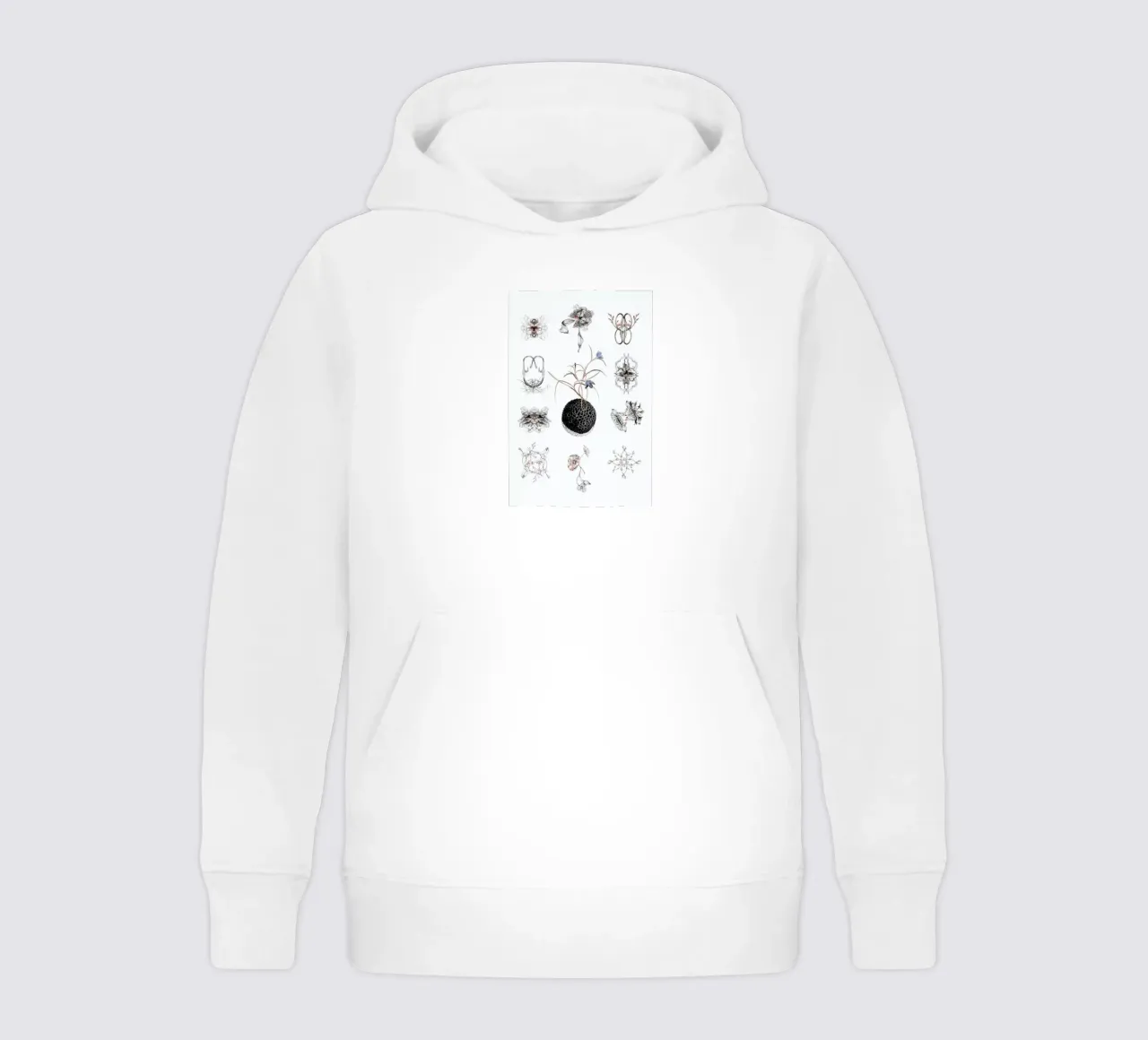 Respiring Organisms kids hoodie by La Scarlatte
