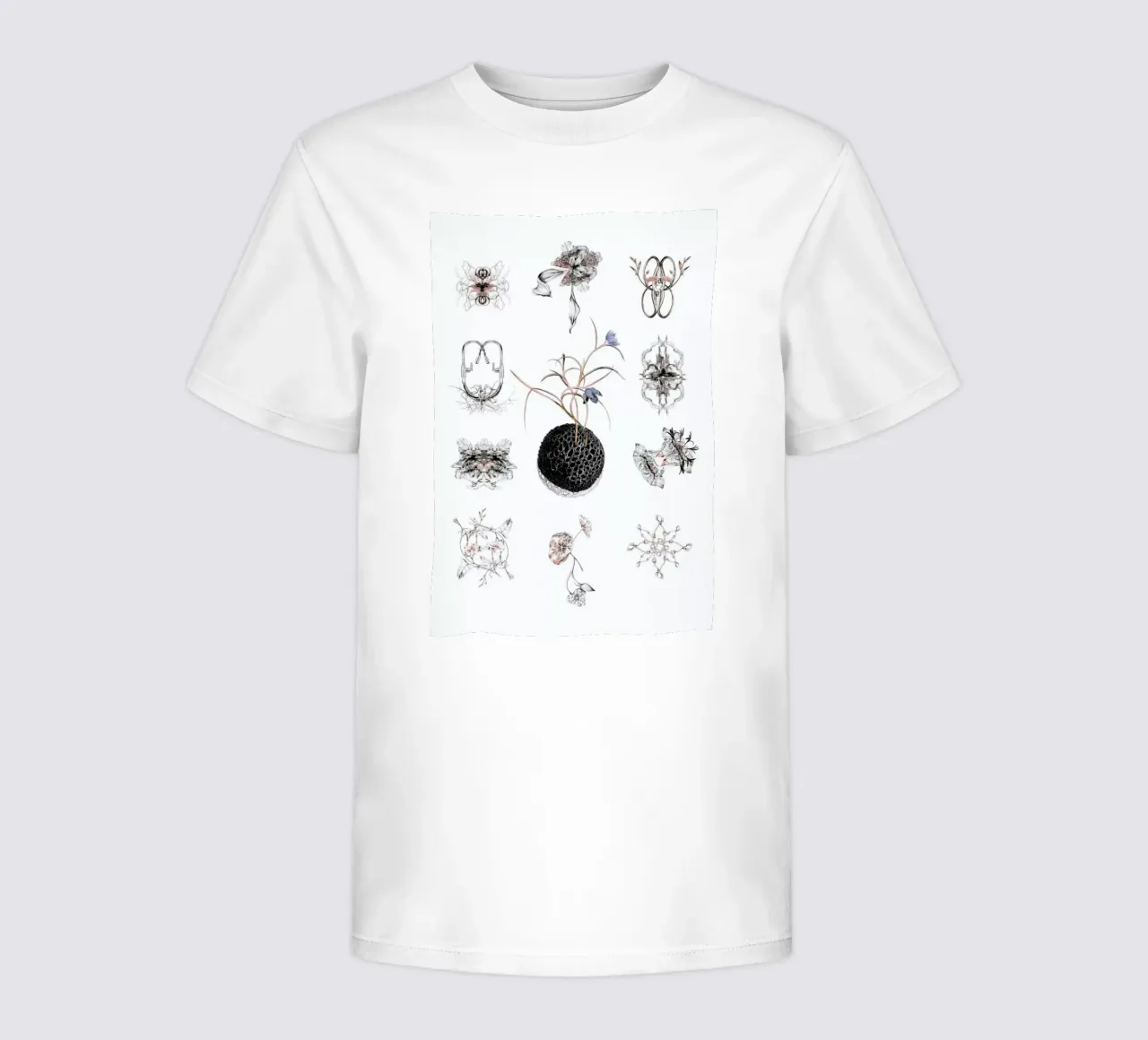 Respiring Organisms kids t-shirt by La Scarlatte