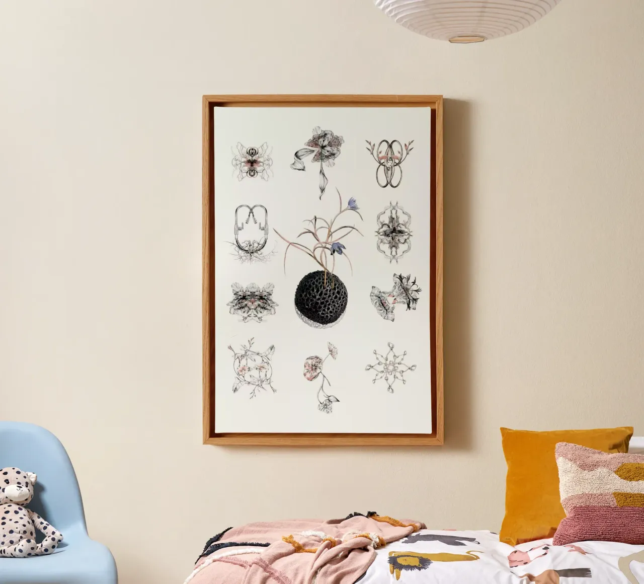 Respiring Organisms canvas by La Scarlatte