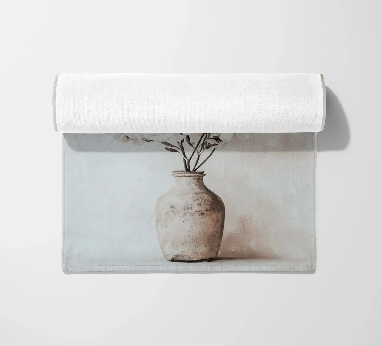 Magia floreale boho telo mare da Carinaprint
