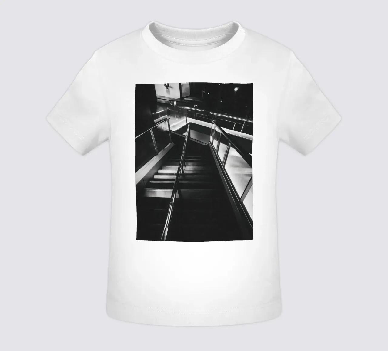 Scala moderna maglietta neonato da Black & White