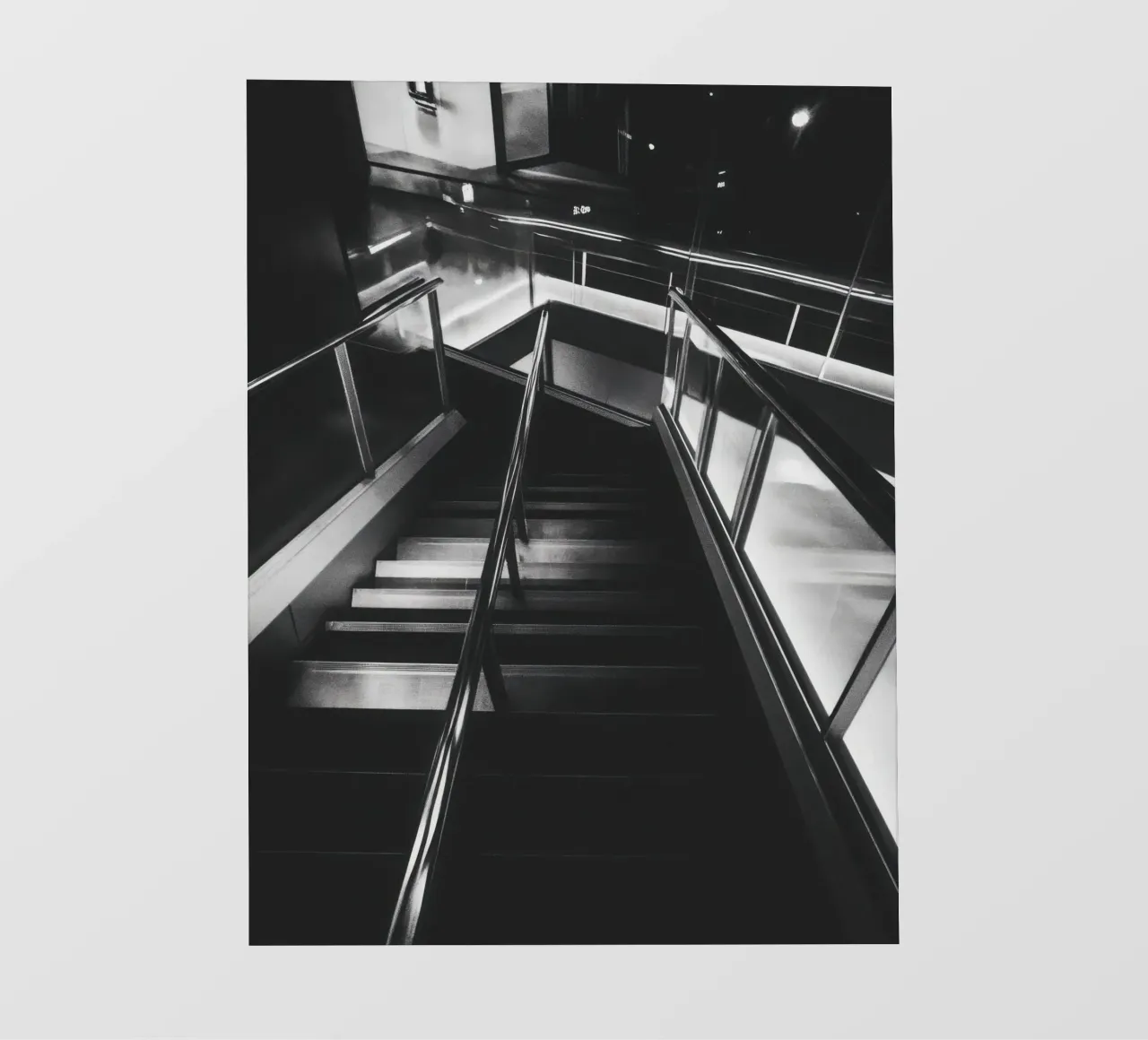 Scala moderna pellicola backlit da Black & White