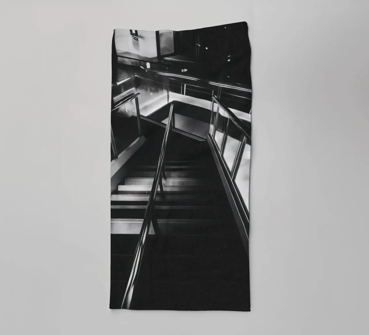 Scala moderna asciugamano da bagno da Black & White