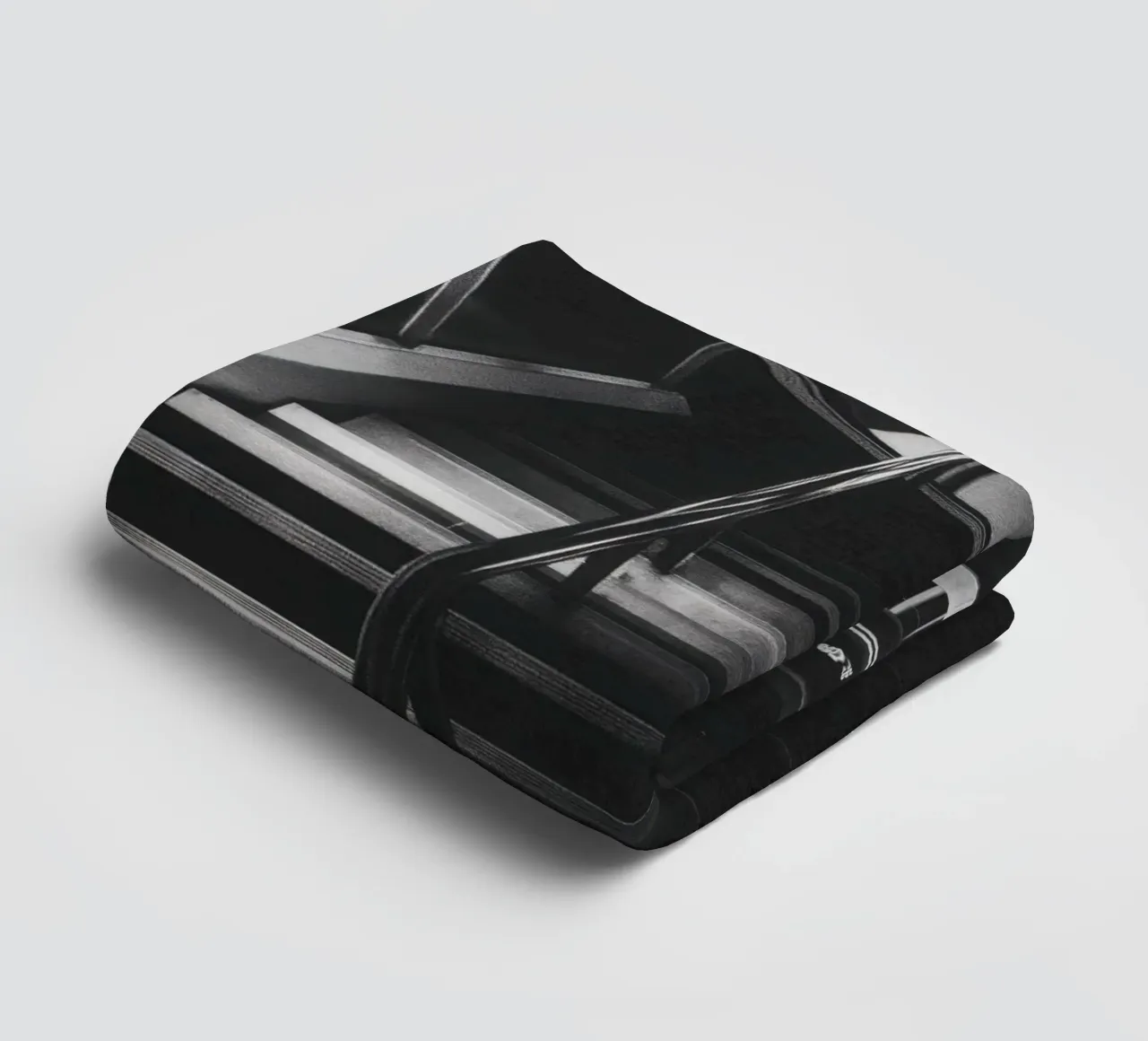 Scala moderna asciugamano da bagno da Black & White