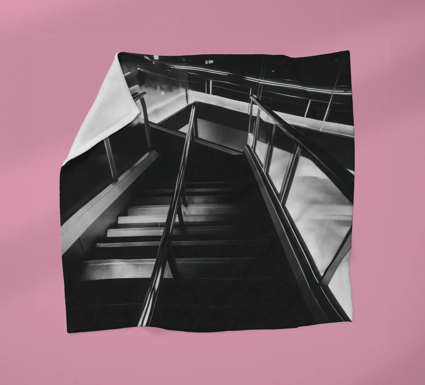 Modern staircase fleecedeken van Black & White