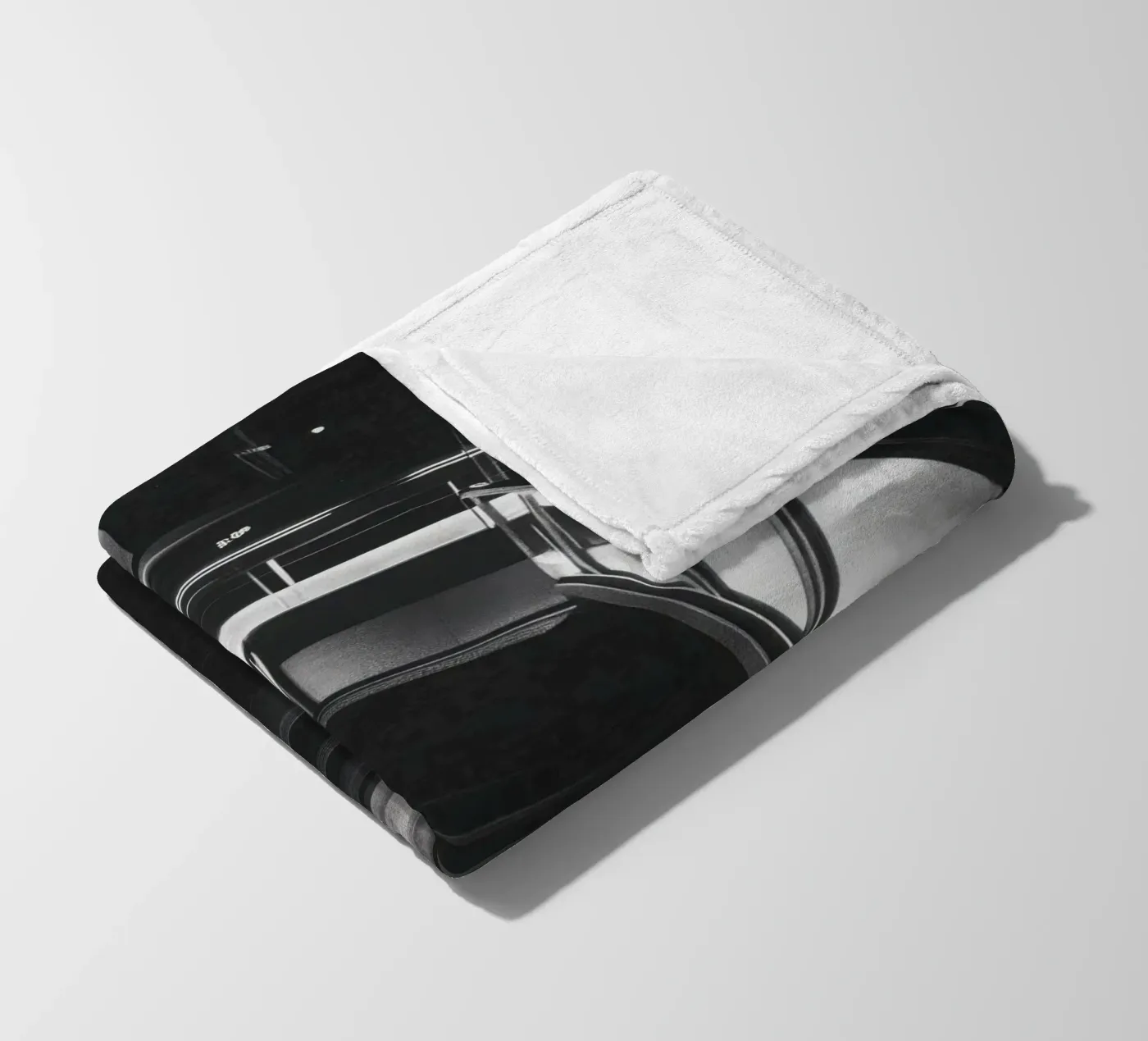 Modern staircase fleecedeken van Black & White