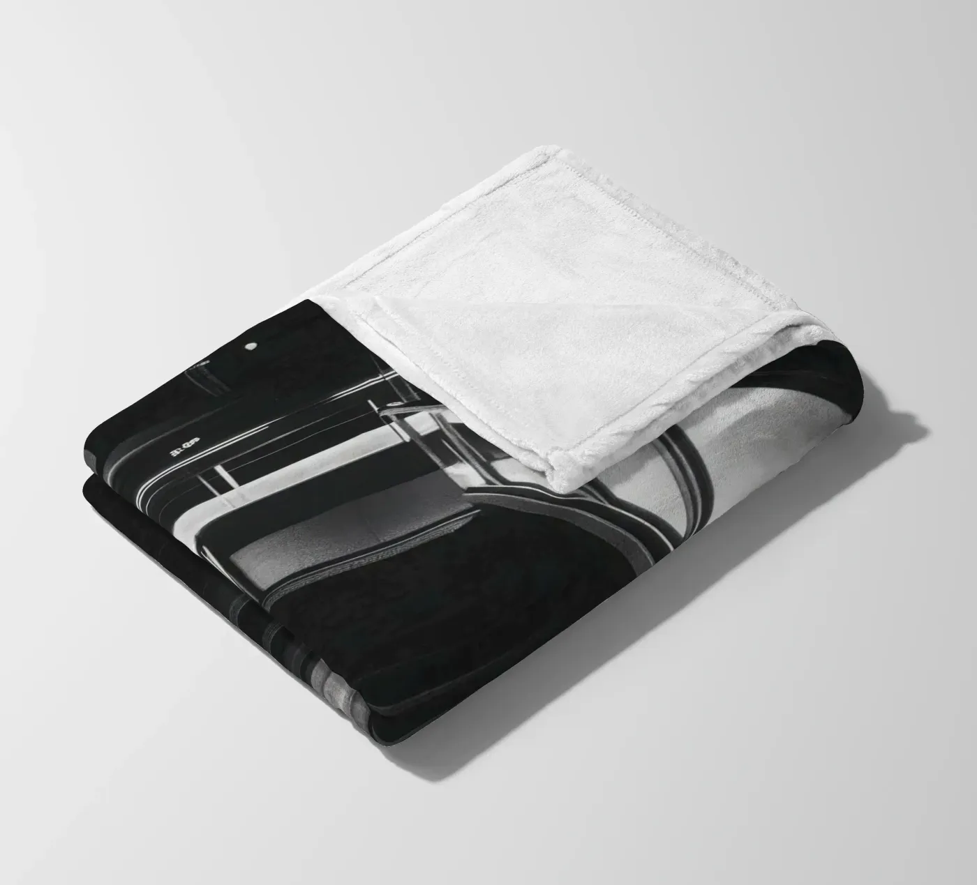 Modern staircase fleecedeken van Black & White