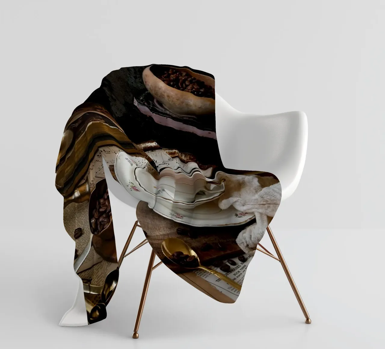 Coffe Lover coperta in pile da Alina