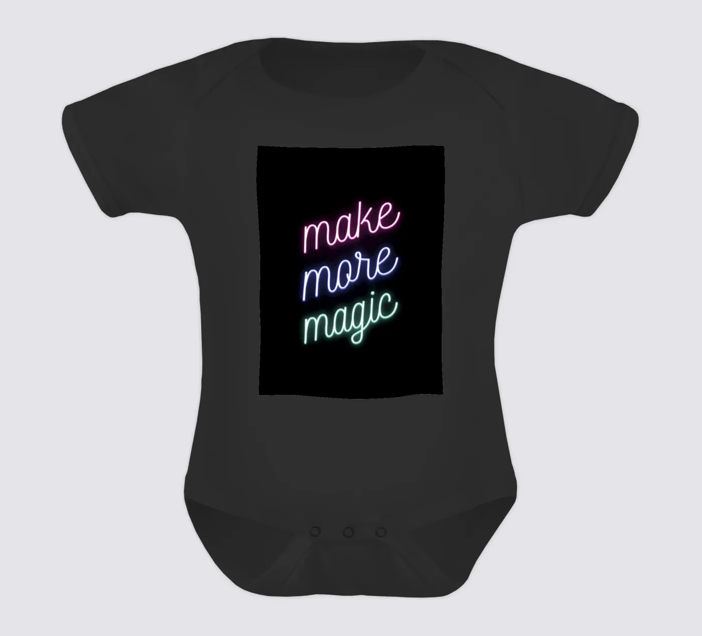 Make More Magic body neonato maniche corte da Magnific