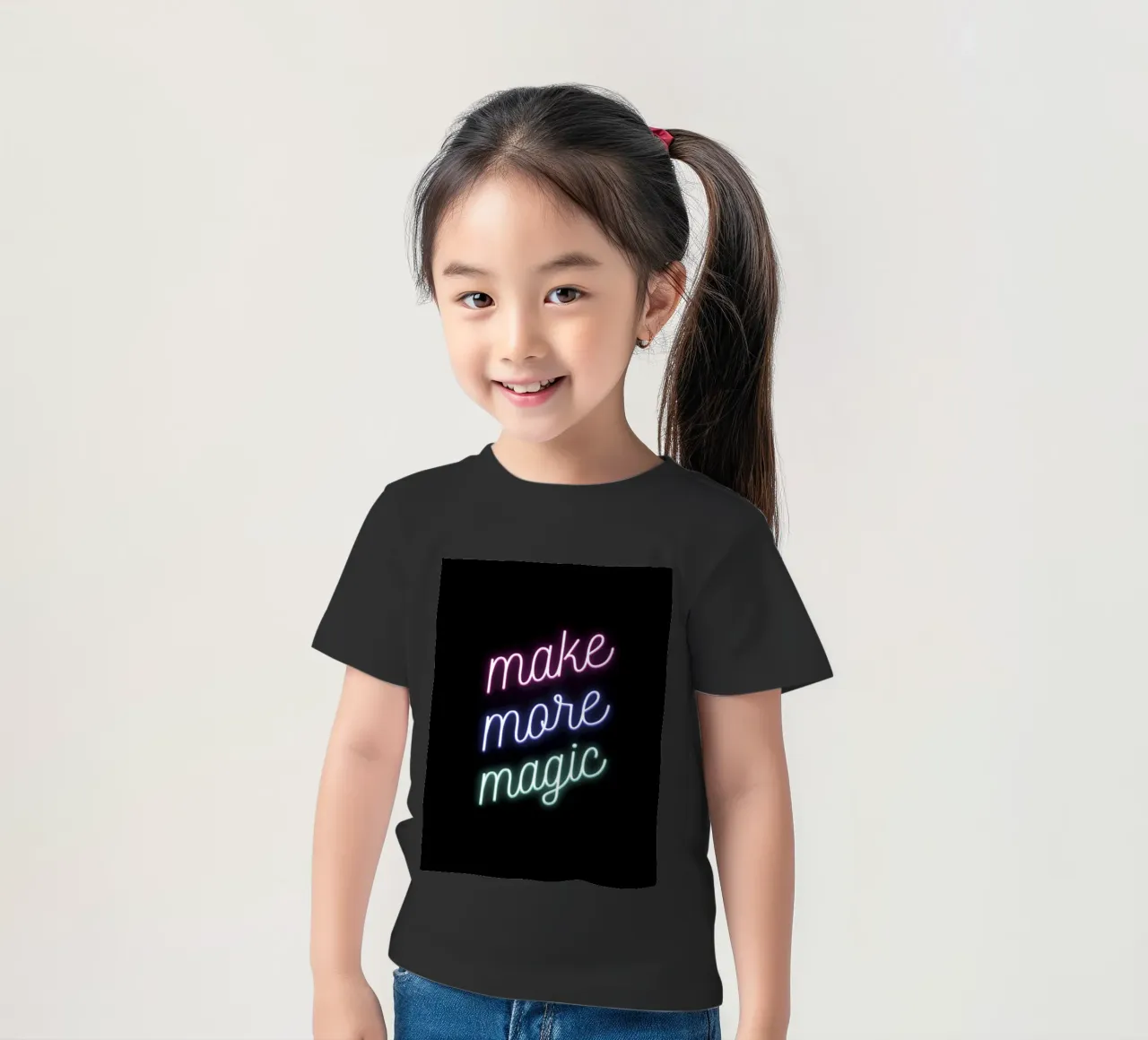 Make More Magic Kinder T-Shirt von Magnific