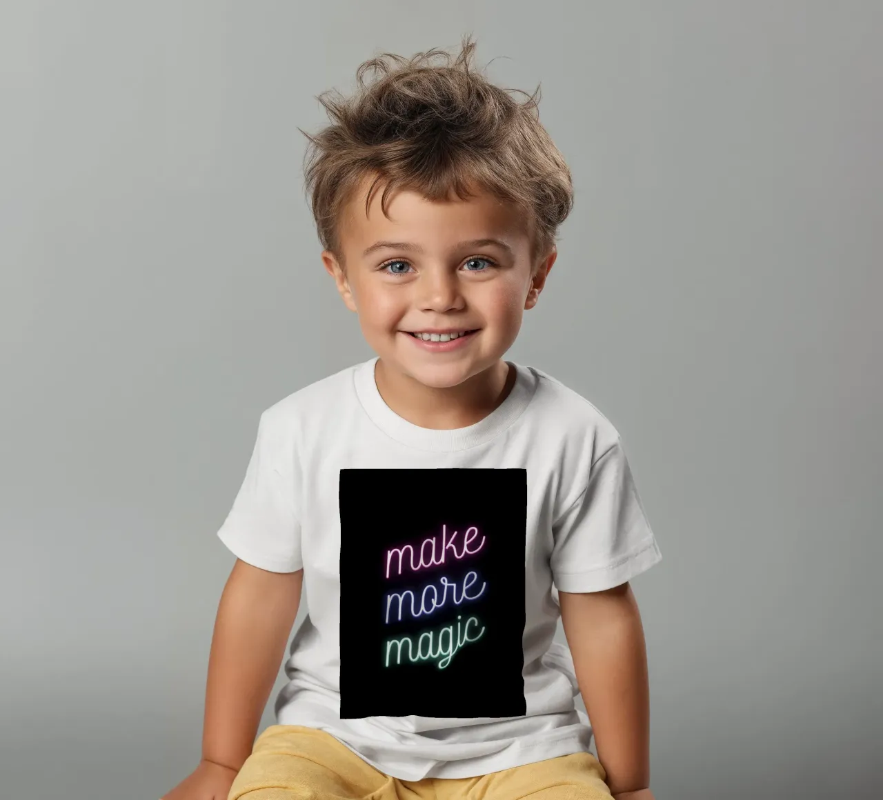 Make More Magic Kinder T-Shirt von Magnific