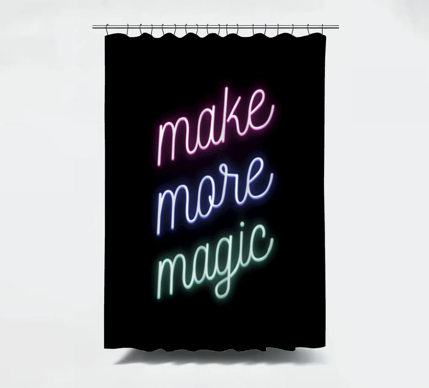 Make More Magic Duschvorhang von Magnific