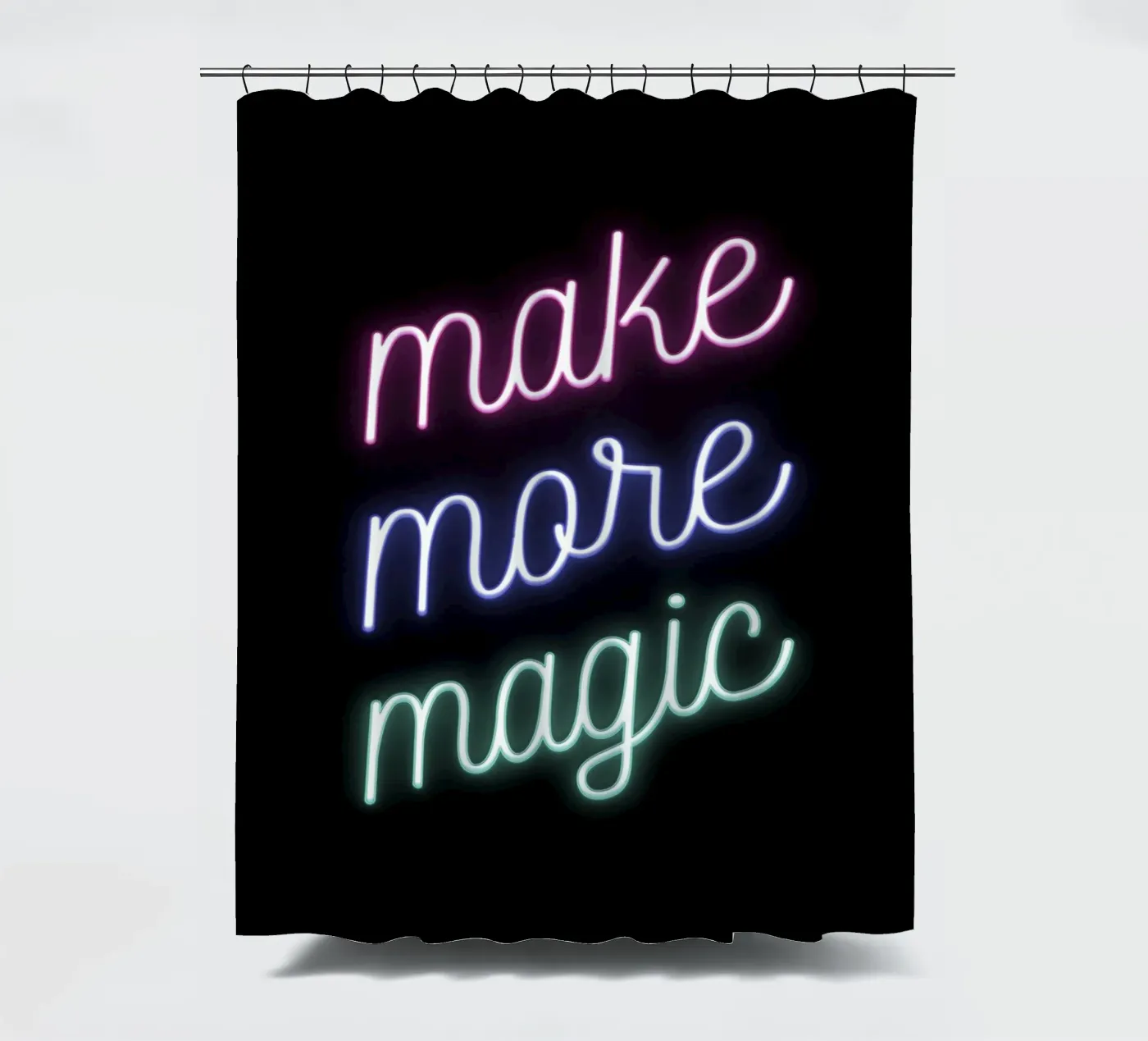 Make More Magic Duschvorhang von Magnific
