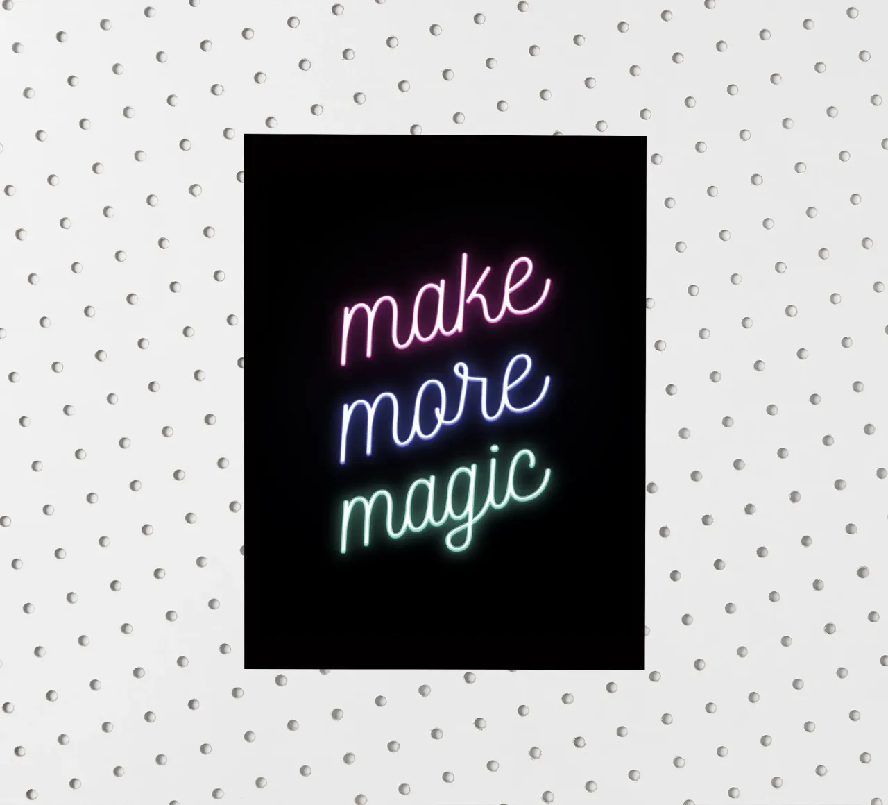 Make More Magic Sticker von Magnific