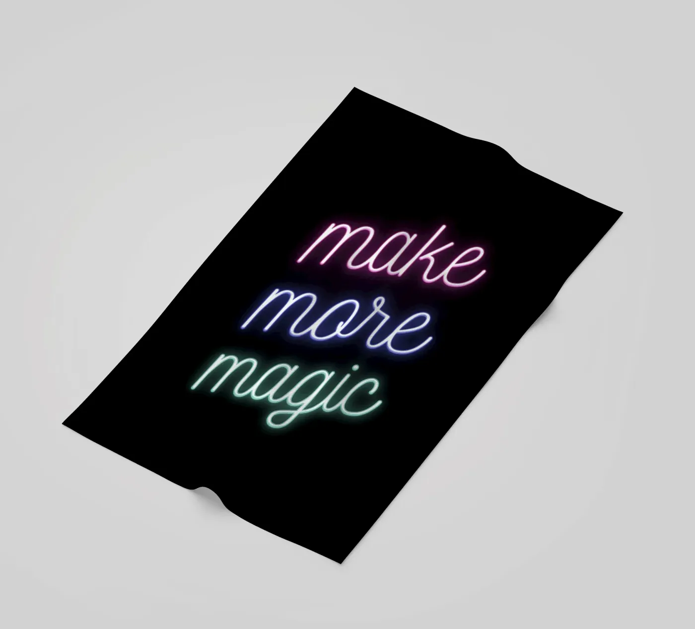 Make More Magic strandhanddoek van Magnific