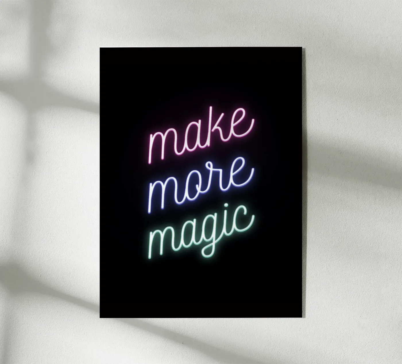 Make More Magic plexiglass da Magnific